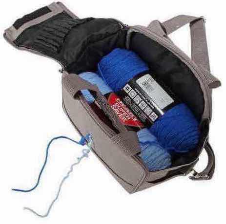 Photo 2 of NEW CASE OF HOME-X PORTABLE CANVAS YARN BAG, GREY (10 PCS/CASE)