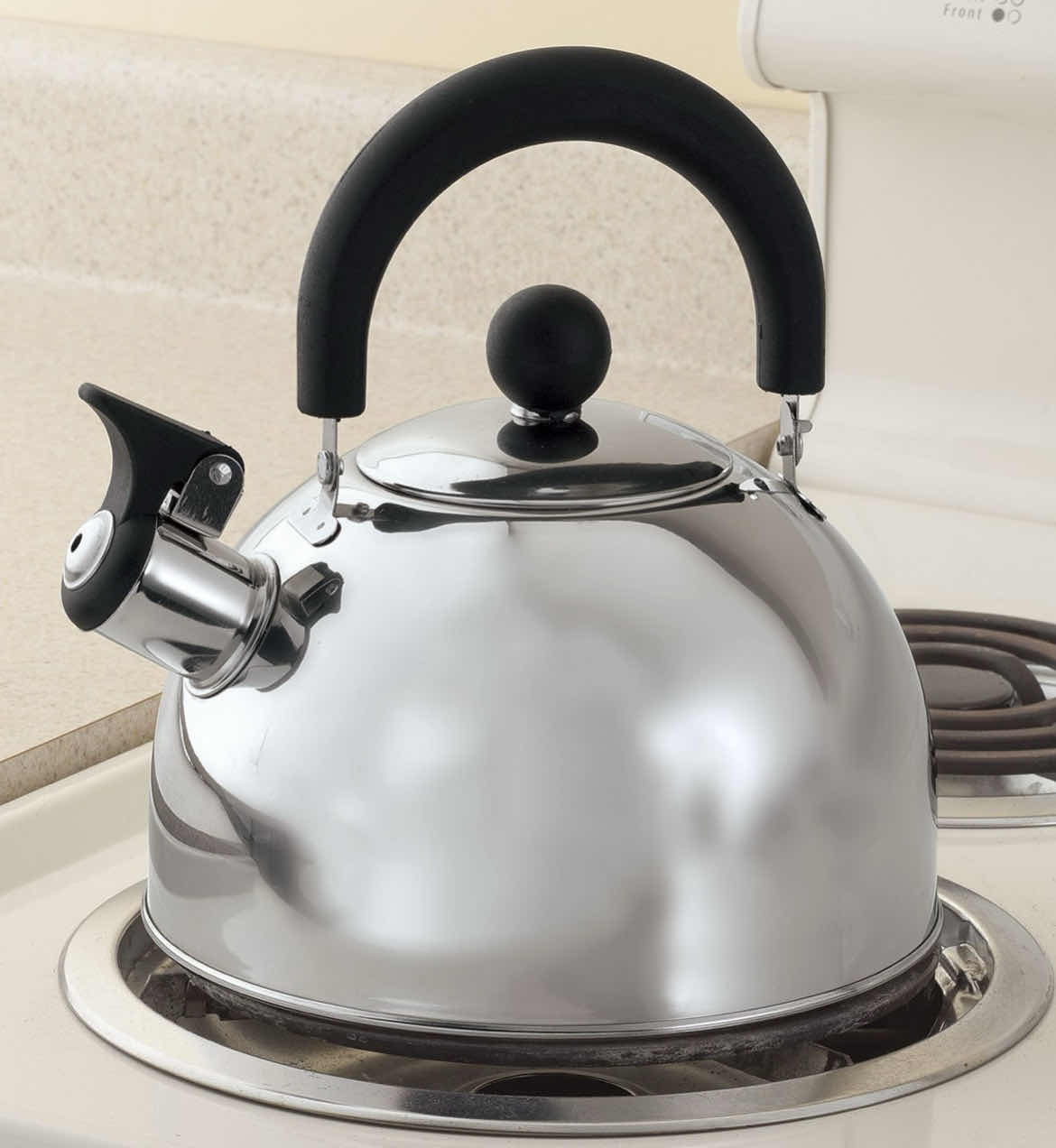 Photo 1 of NEW CASE OF HOME-X 2 QUART STAINLESS STEEL WHISTLING TEA KETTLE (12 PCS/CASE)