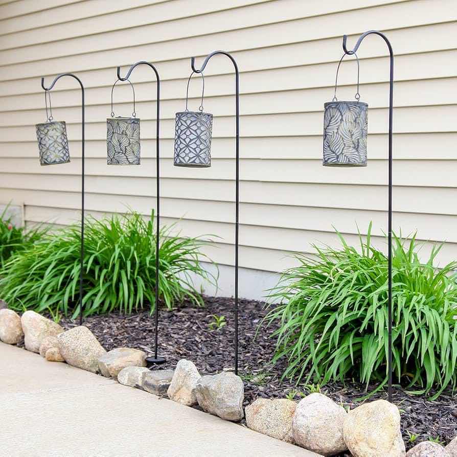 Photo 1 of NEW CASE HOME-X ADJUSTABLE IN-GROUND SHEPHERDS HOOKS 4PK (8 SETS PER CASE)