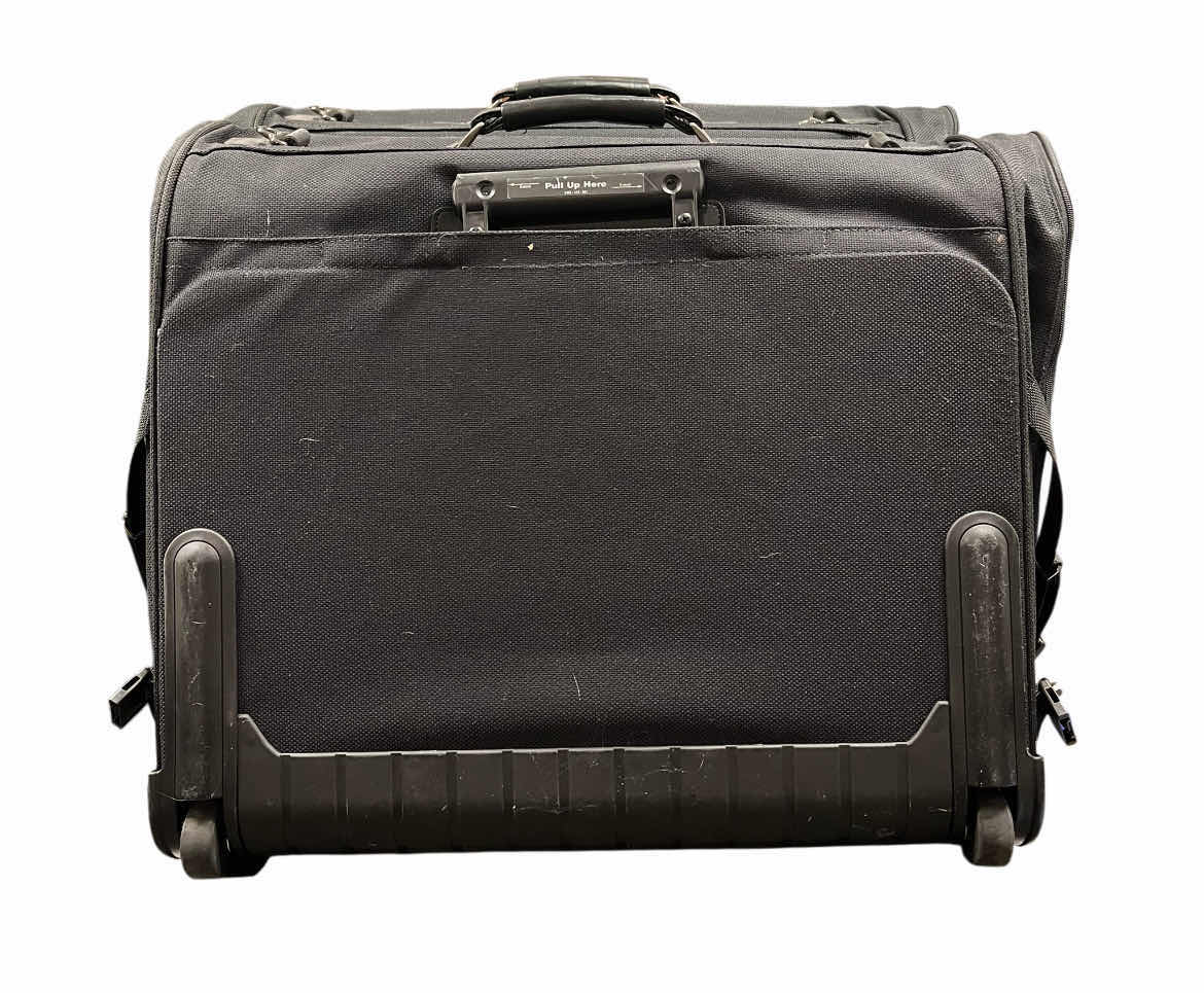 Photo 1 of SAMSONITE BLACK ROLLING WARDROBE BAG