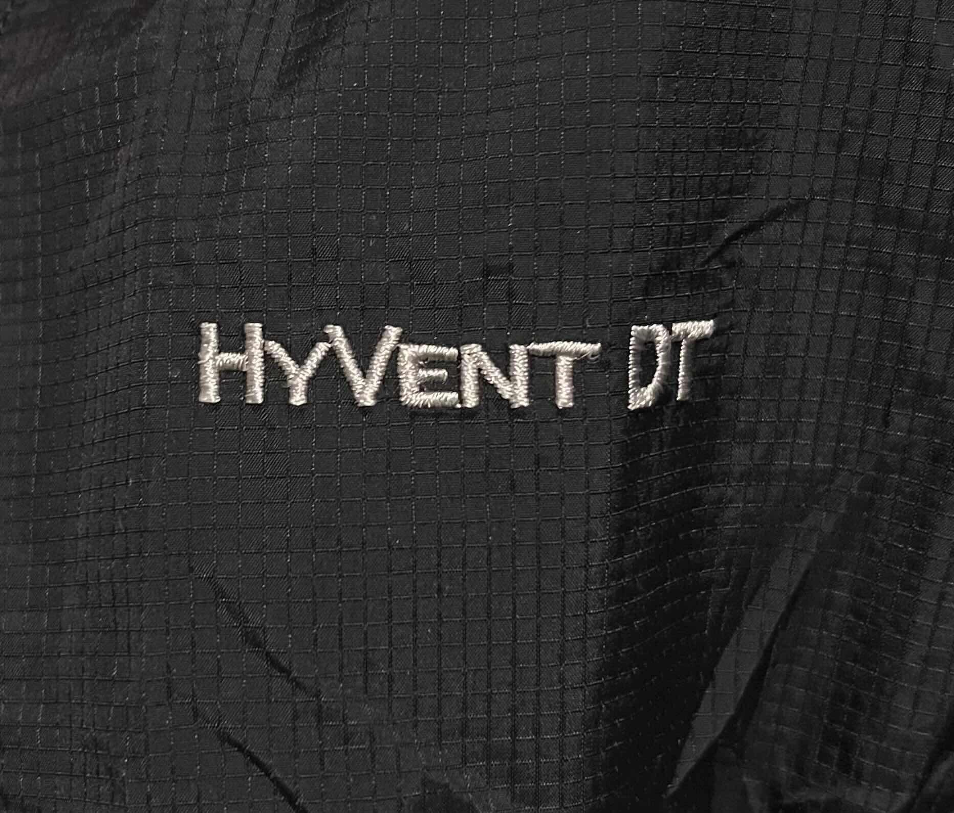 Photo 1 of NORTHFACE HY-VENT-DT BLACK HOODED SOFT SHELL JACKET MENS XL