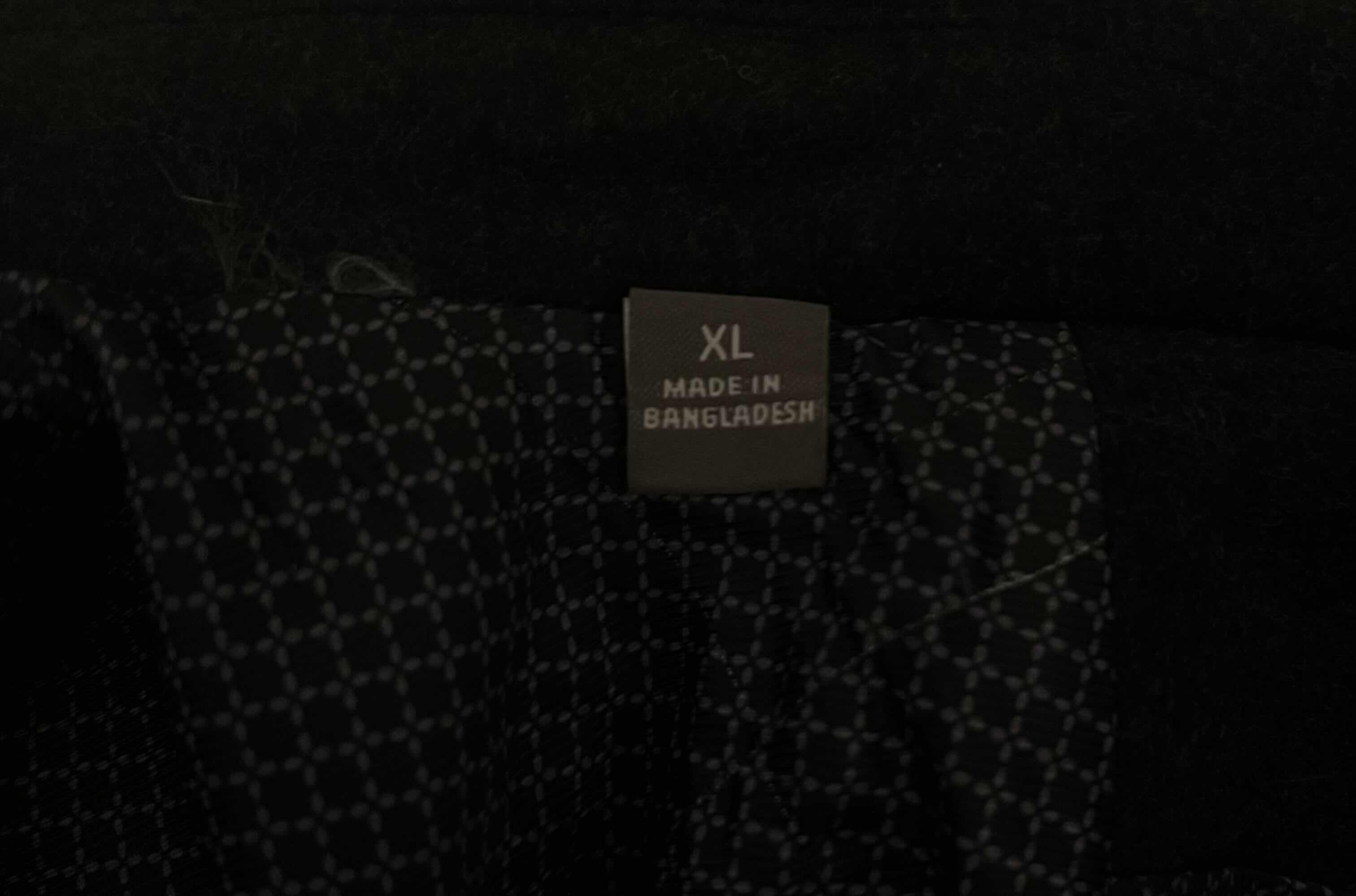 Photo 1 of WOOL BLACK SLATE COAT MENS XL