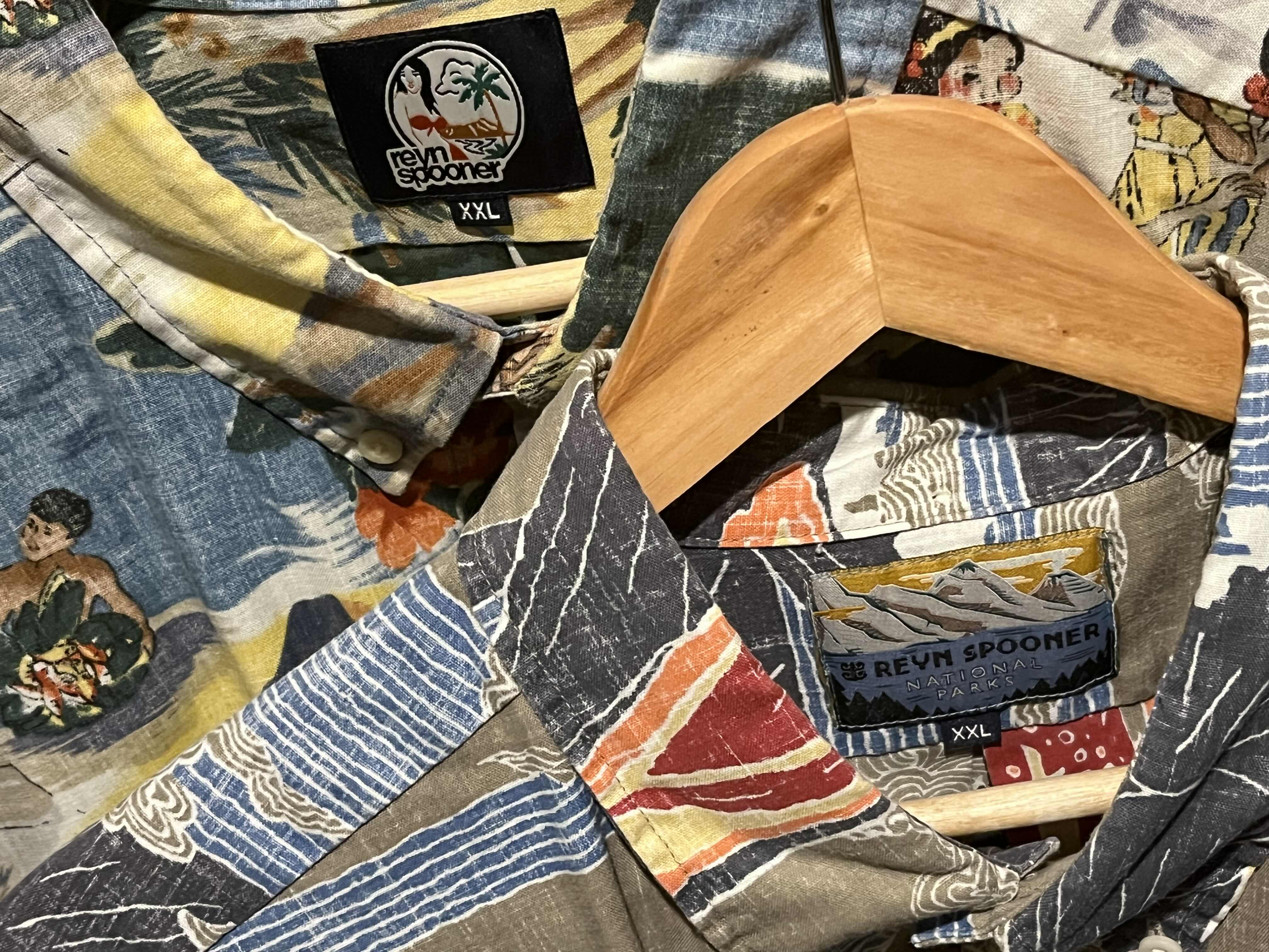 Photo 1 of THE HAWAIIAN ORIGINAL & REYN SPOONER BUTTON UP SHORT SLEEVE SHIRTS MENS XL/XXL (8)