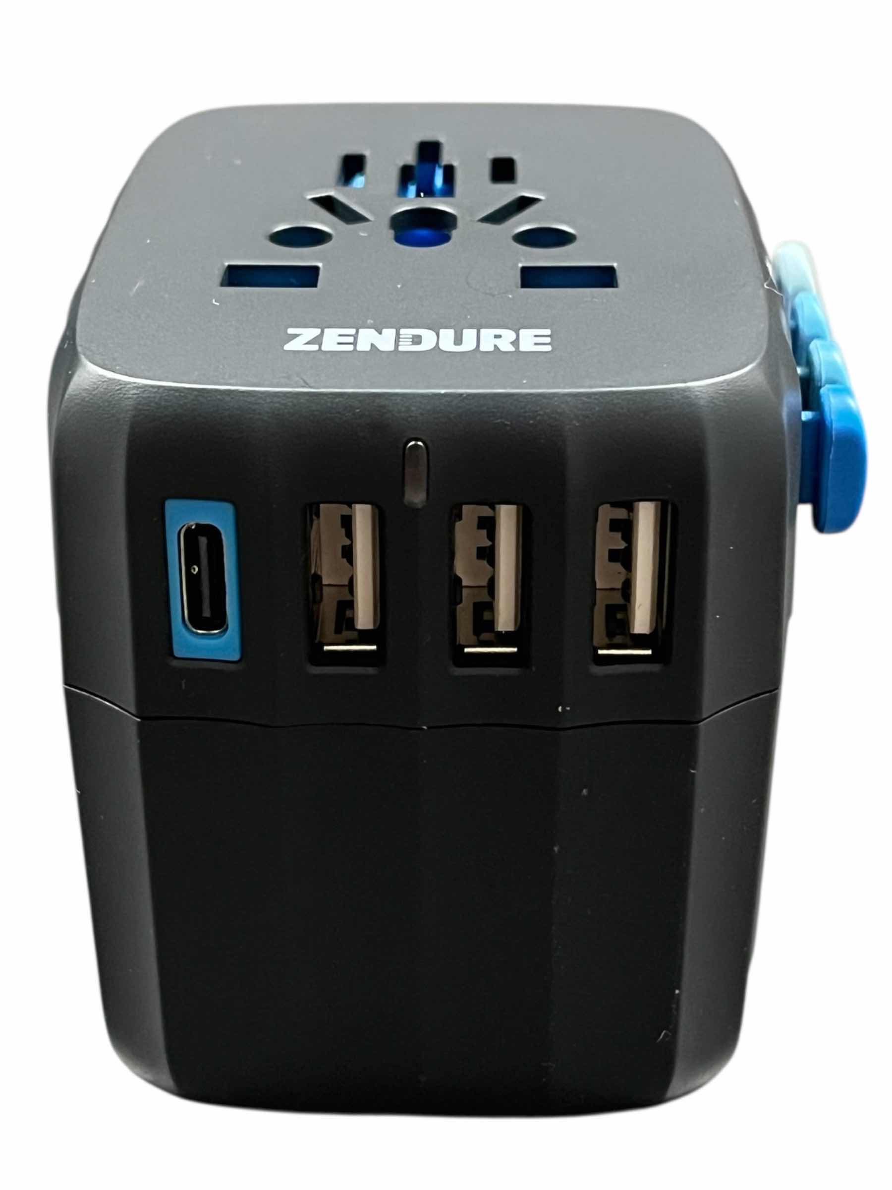 Photo 1 of ZENDURE OVERSEAS OUTLET CONVERTING PLUG TRAVEL ADAPTER ZDPPD