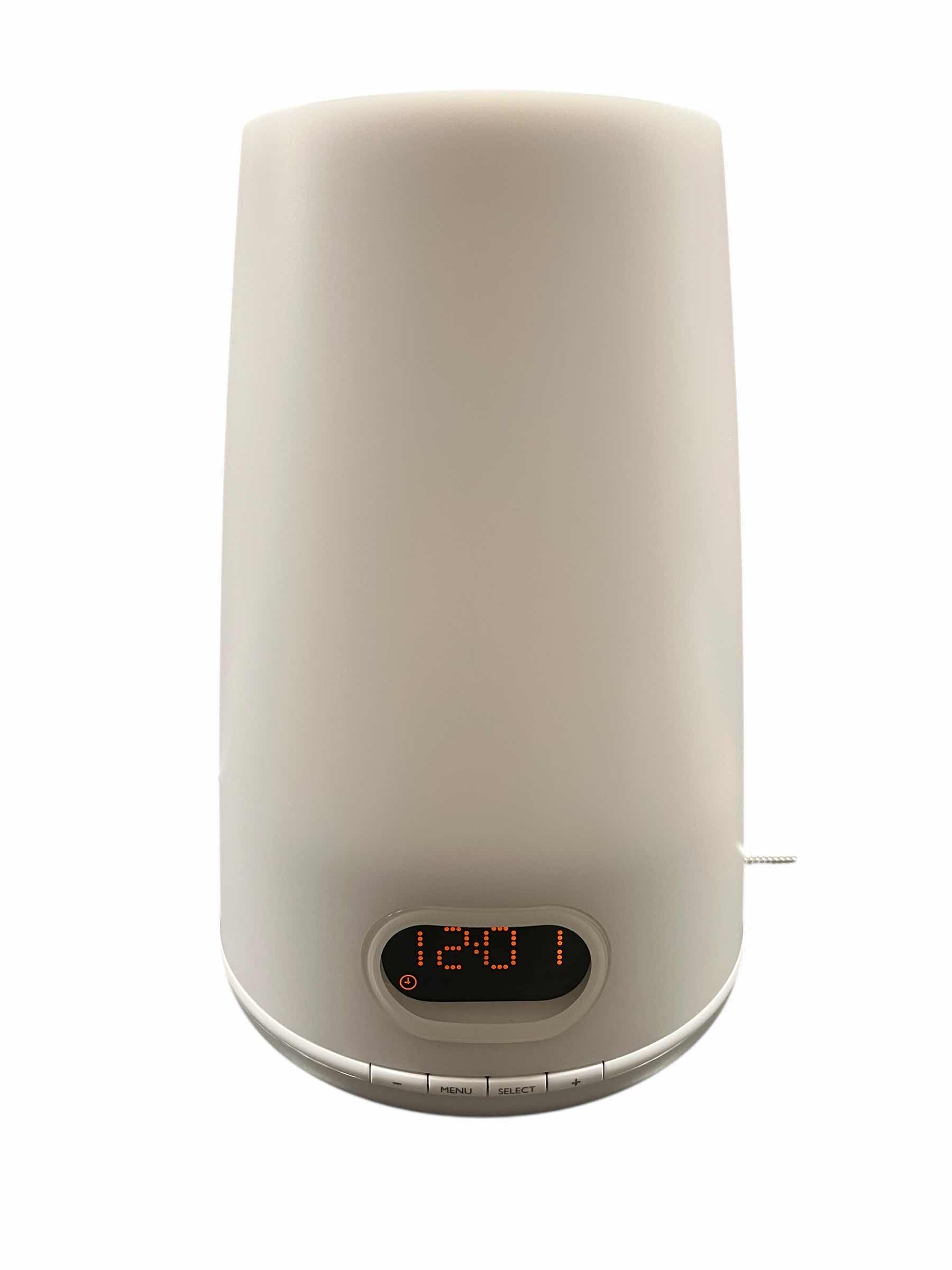 Photo 1 of PHILIPS WAKE UP LIGHT FM RADIO ALARM CLOCK HF3470