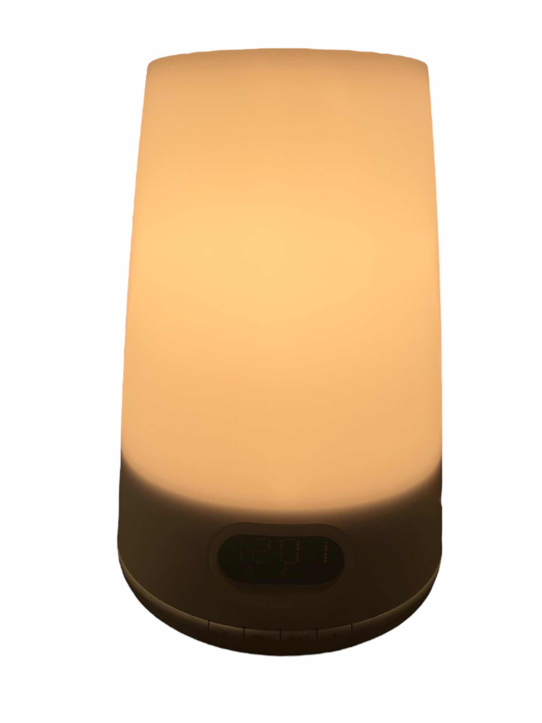 Photo 1 of PHILIPS WAKE UP LIGHT FM RADIO ALARM CLOCK HF3470