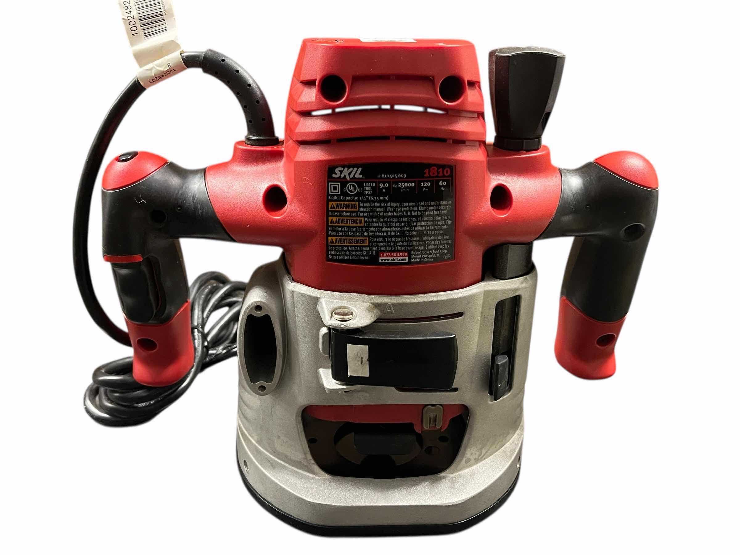 Photo 1 of SKIL 1.75HP CORDED FIX BASED ROUTER 1810