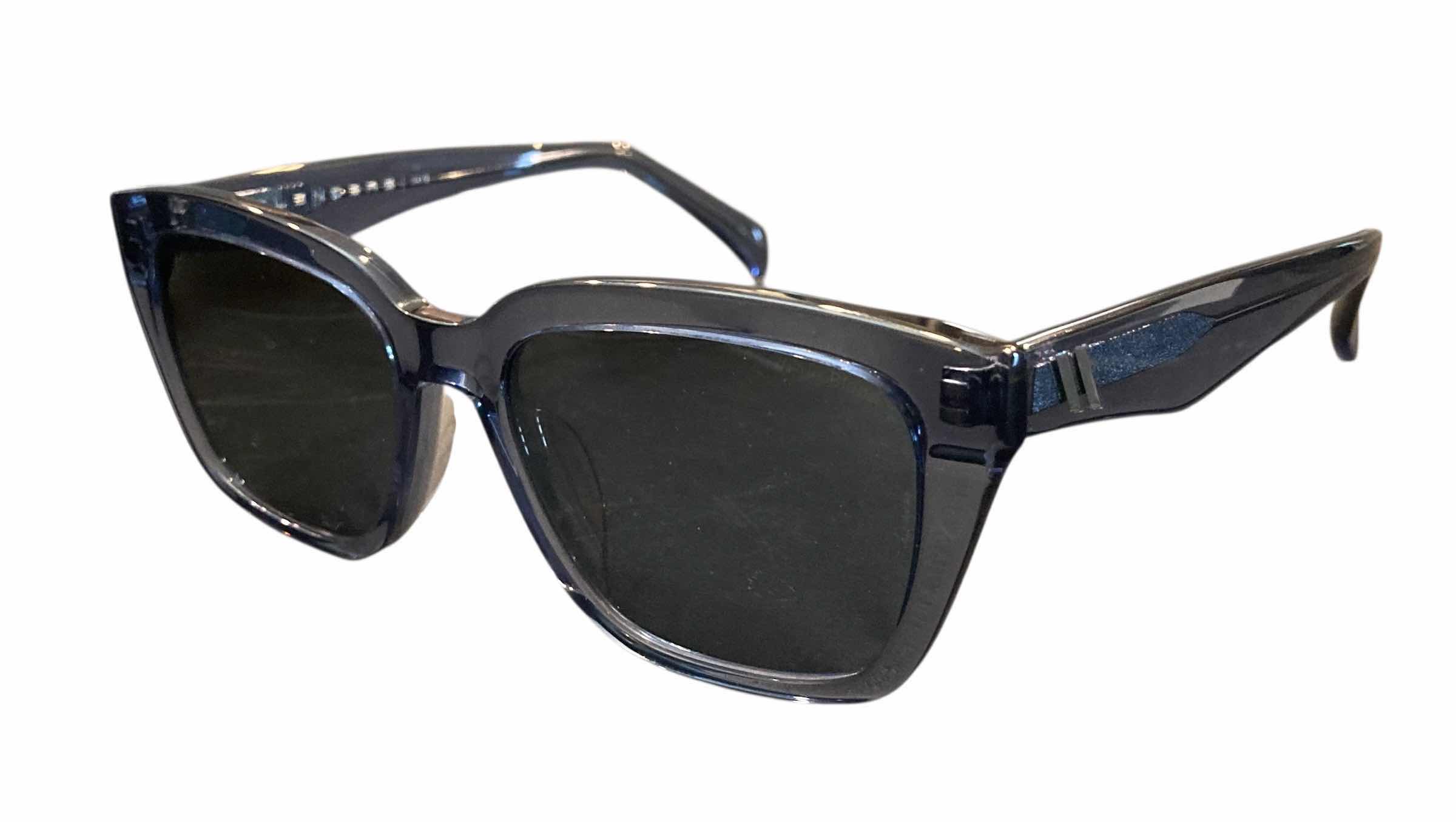 Photo 1 of BLENDERS EYEWEAR MAVE UV PROTECTION GREY POLARIZED SUNGLASSES W BLACK CASE (UNISEX)