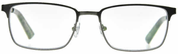 Photo 1 of FOSTER GRANT MULTI-FOCUS BRAYDON GUNMETAL +1.75 READING GLASSES W CASE (MEN)