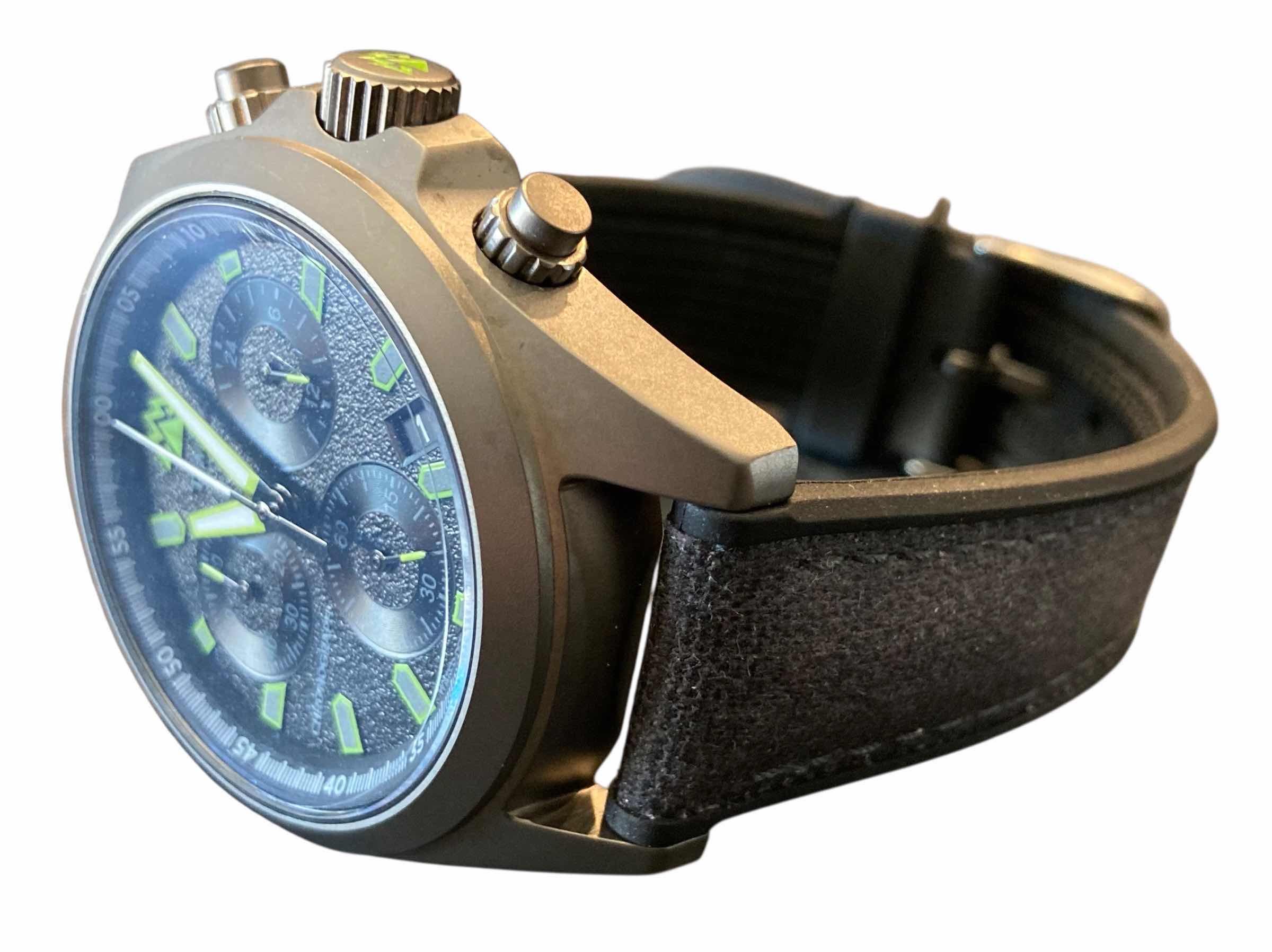Photo 1 of TIMEX EXPEDITION NORTH FIELD CHRONOGRAPH MIXED MEDIA STRAP WATER PROOF MEN’S WATCH 43MM