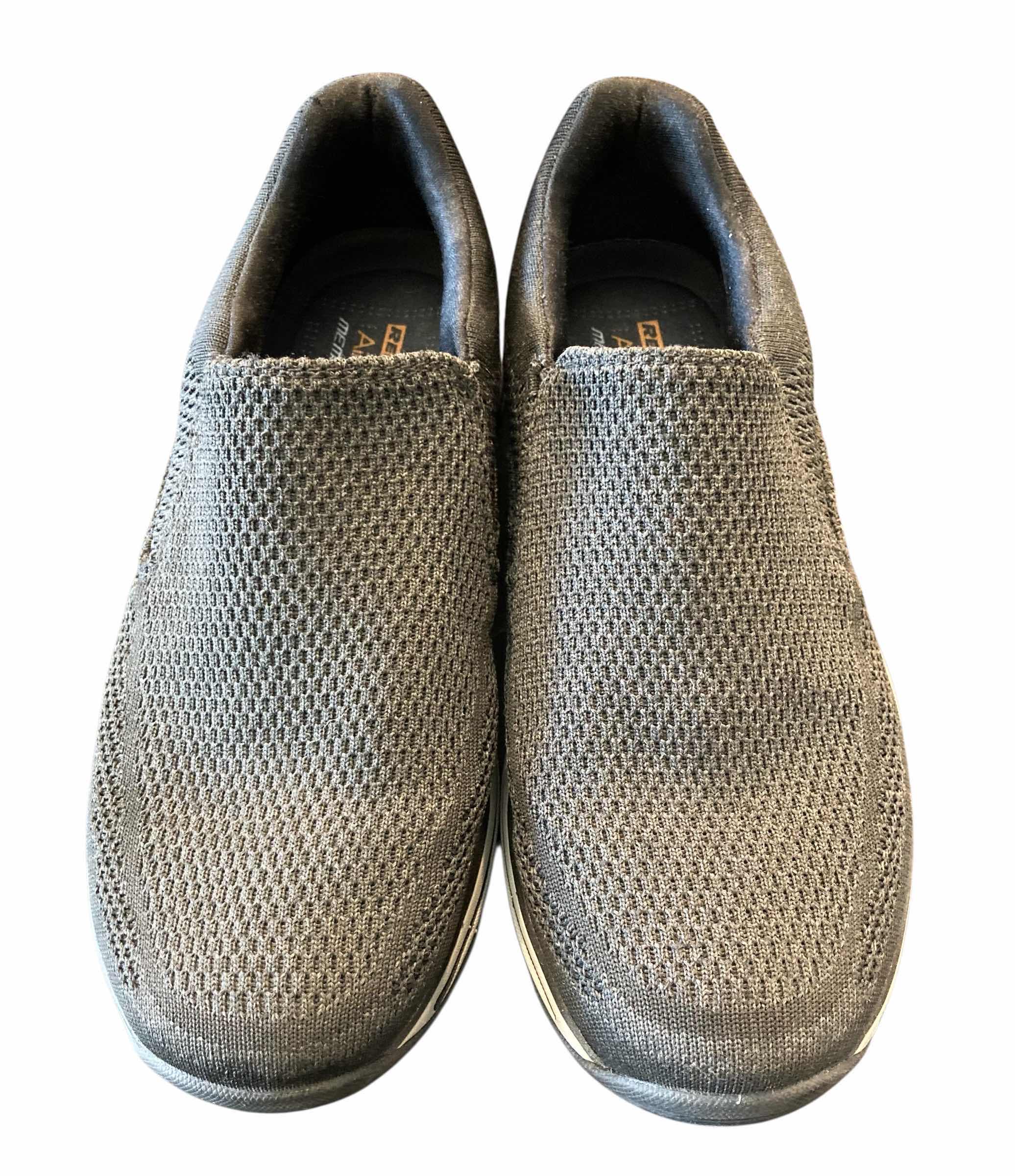 Photo 1 of SKECHERS RELAX FIT DARK GREY MENS SLIP ON LOAFERS SIZE 10