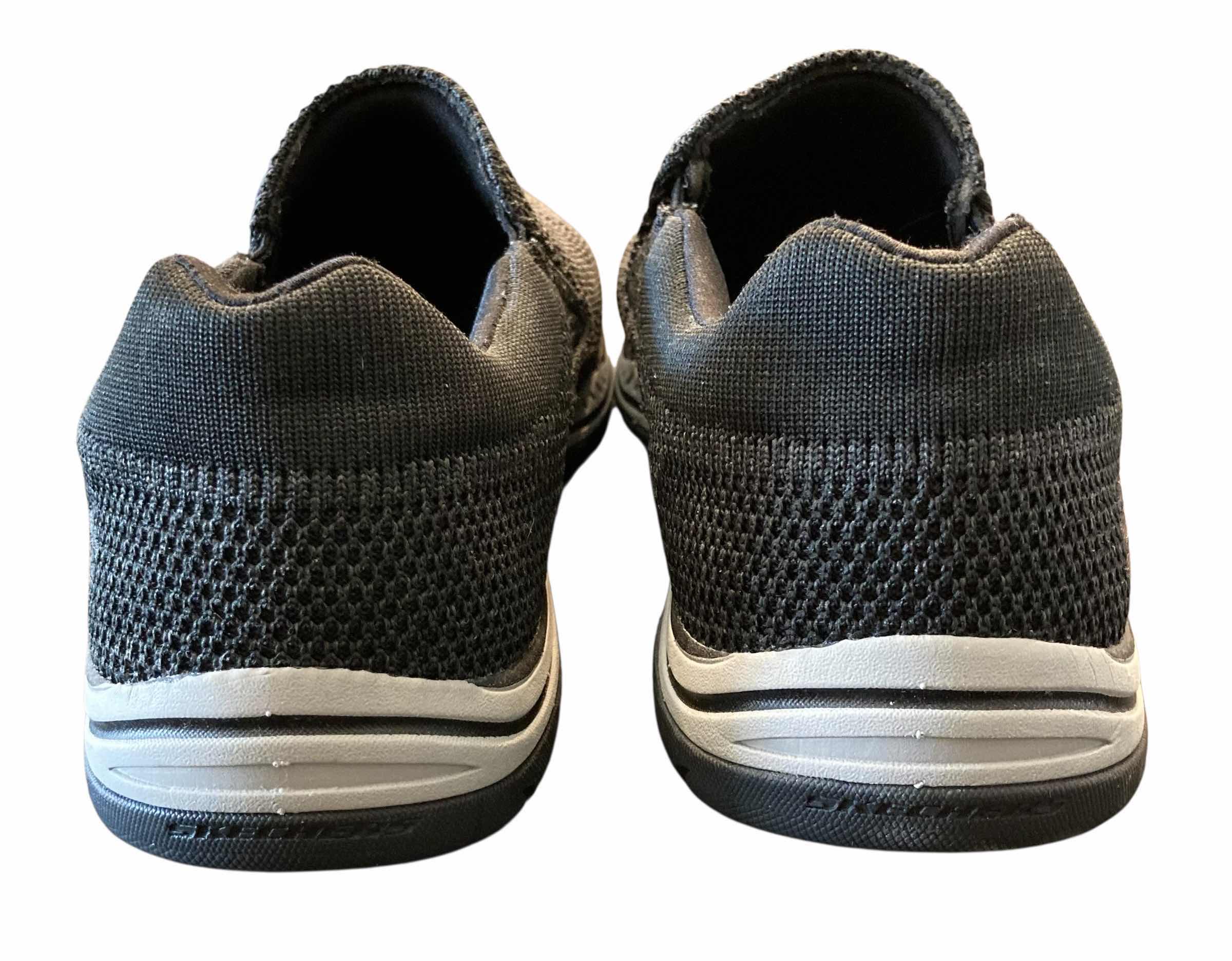 Photo 1 of SKECHERS RELAX FIT DARK GREY MENS SLIP ON LOAFERS SIZE 10