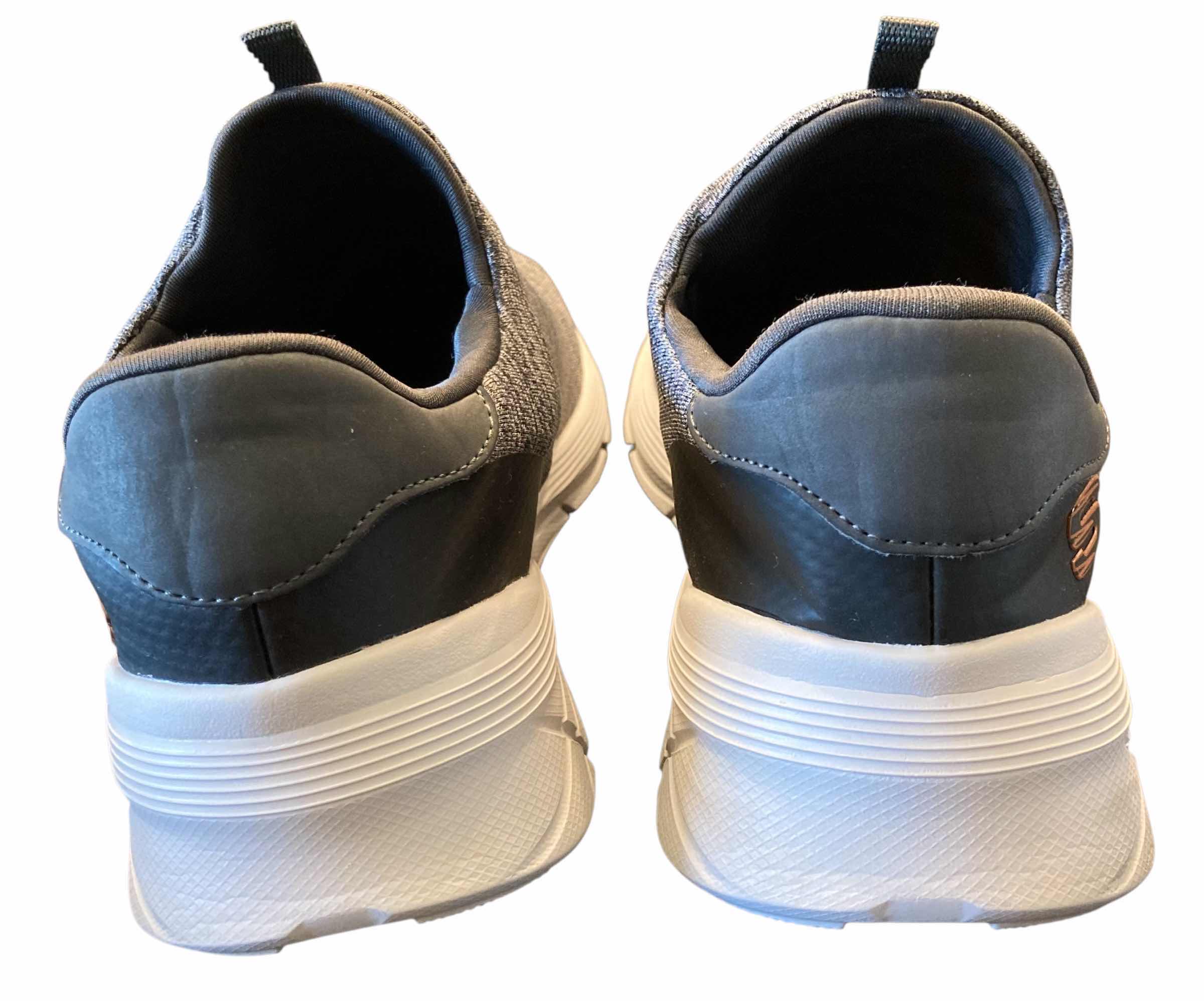 Photo 1 of SKECHERS EQUALIZER 4.0 CHARCOAL & ORANGE SHOES MENS SIZE 10
