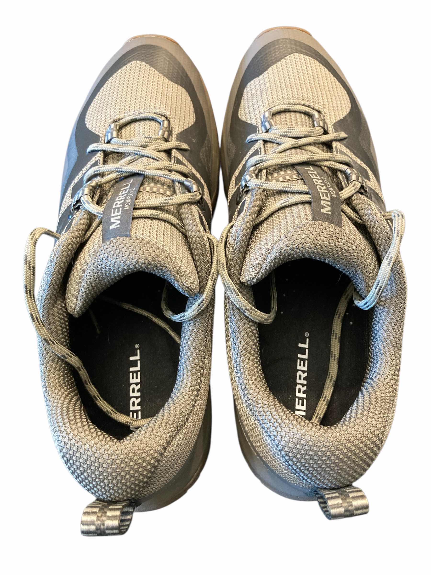 Photo 1 of MERRELL MQM FLEX 2 GORE-TEX GREY & BEIGE HIKING SHOES MENS SIZE 10.5