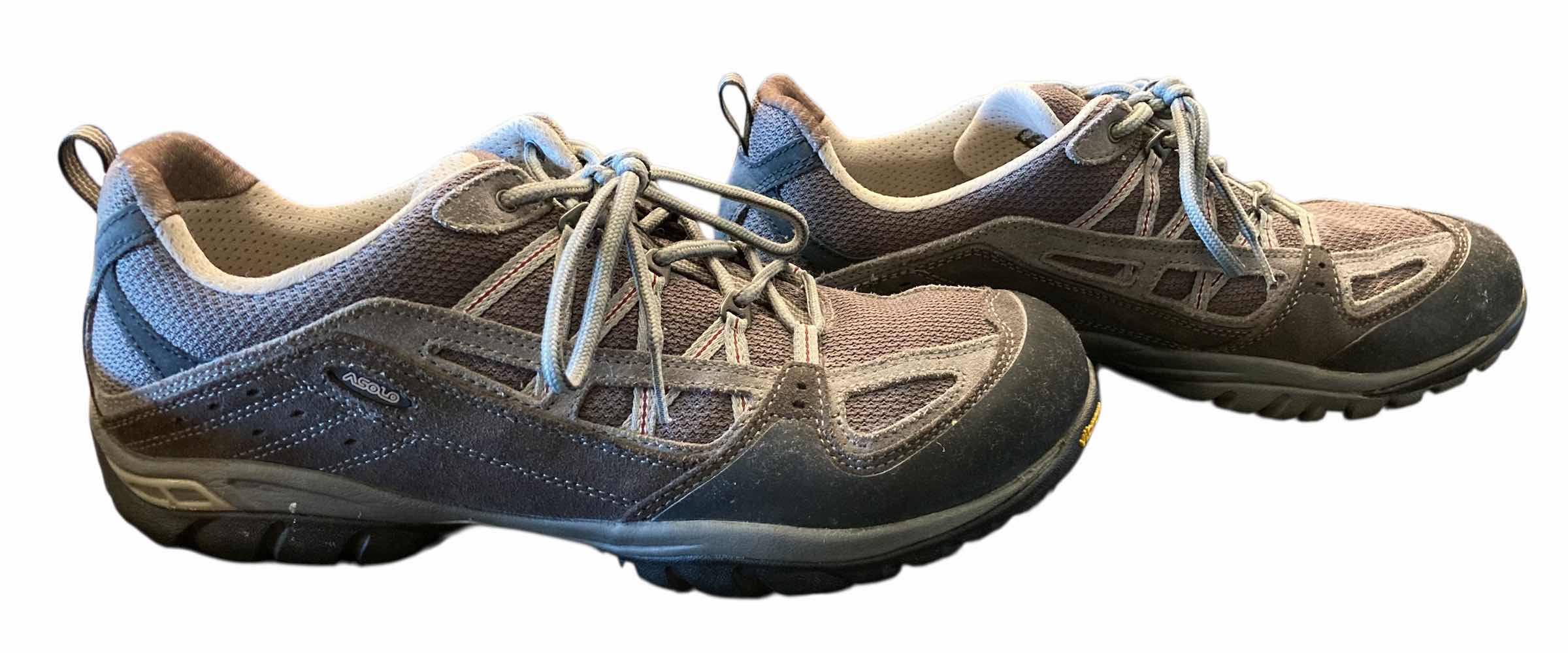 Photo 1 of ASOLO PLASMIC BROWN & BLACK HIKING SHOES MENS SIZE 10