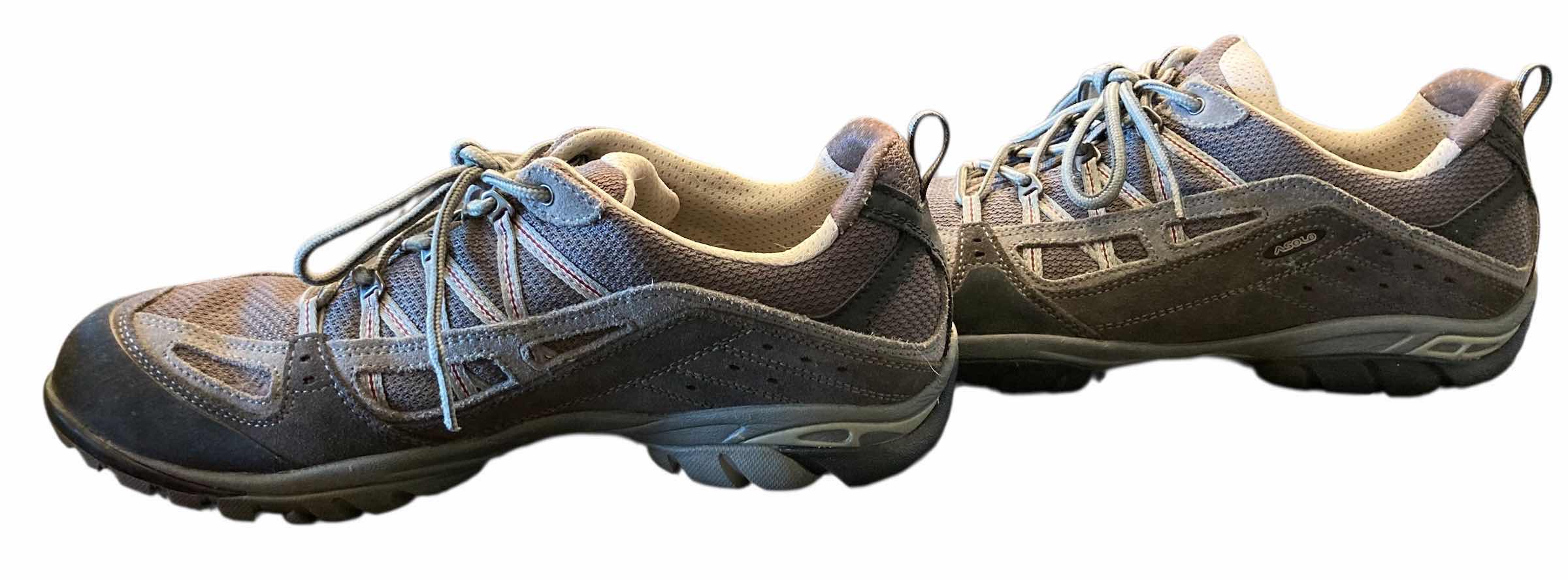 Photo 1 of ASOLO PLASMIC BROWN & BLACK HIKING SHOES MENS SIZE 10
