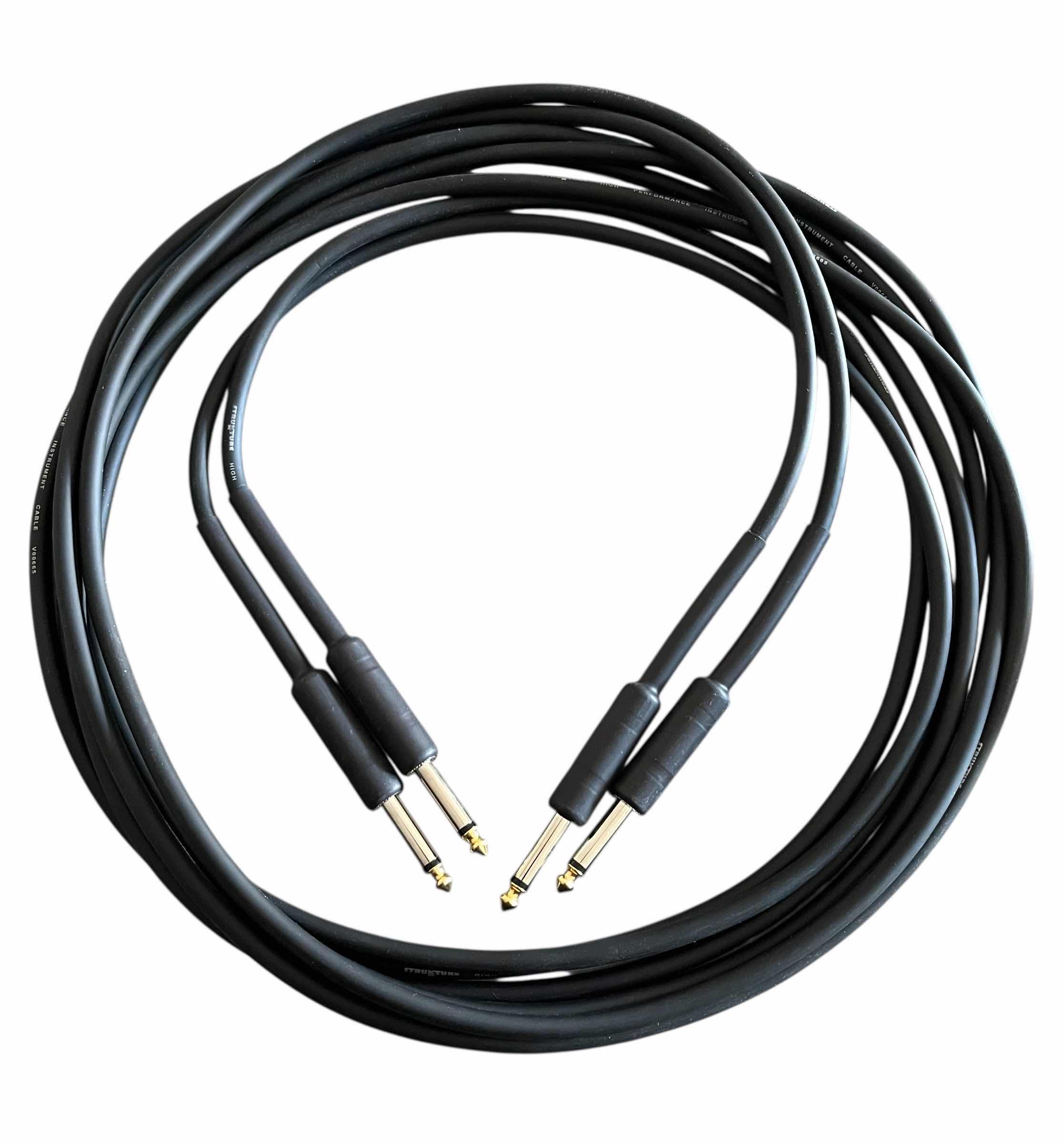 Photo 1 of STRUKTURE 10’ INSTRUMENTAL STRAIGHT CABLE (2)