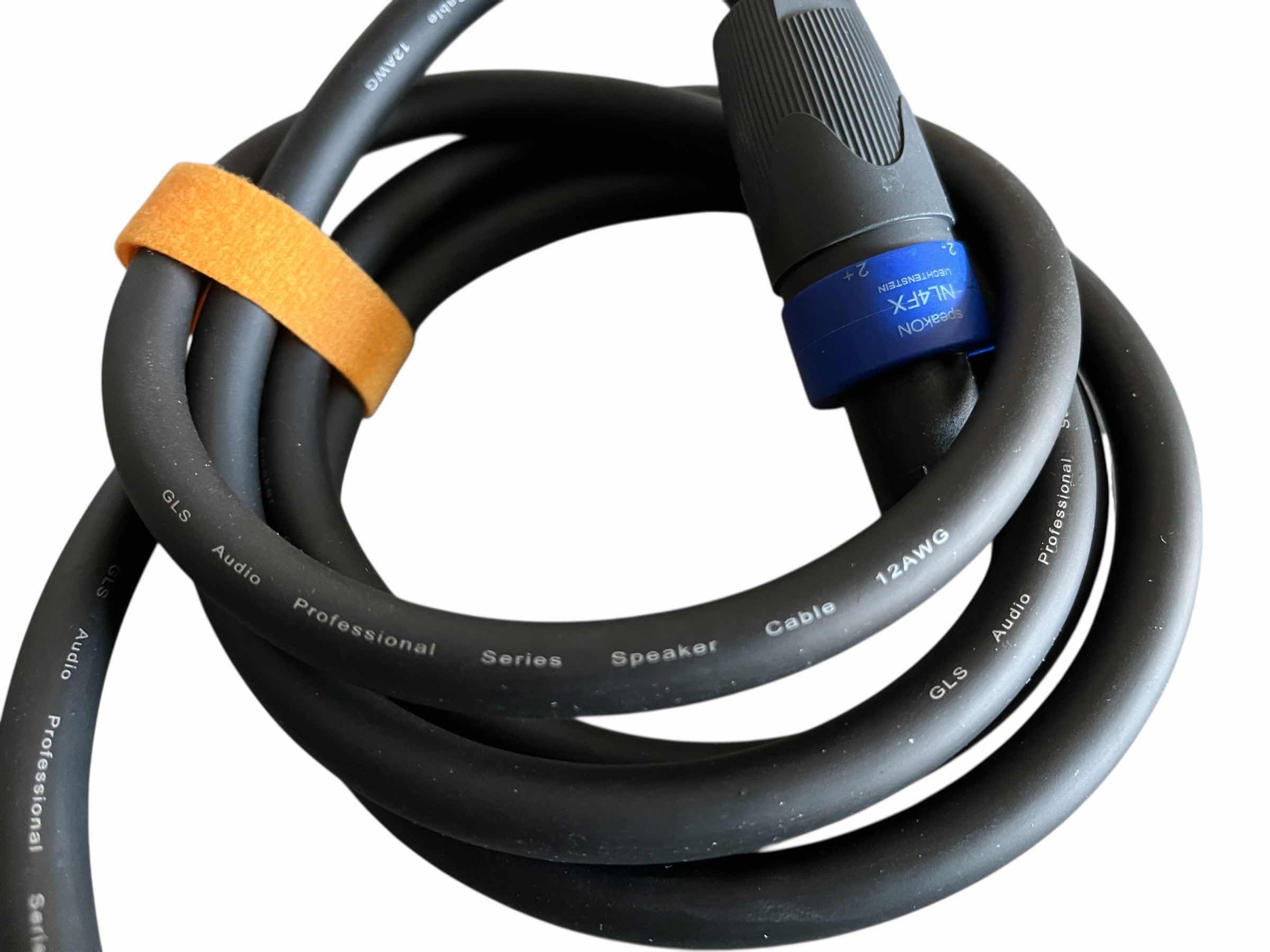 Photo 1 of GLS 3’ 12AWG PRO SERIES SPEAKER CABLE