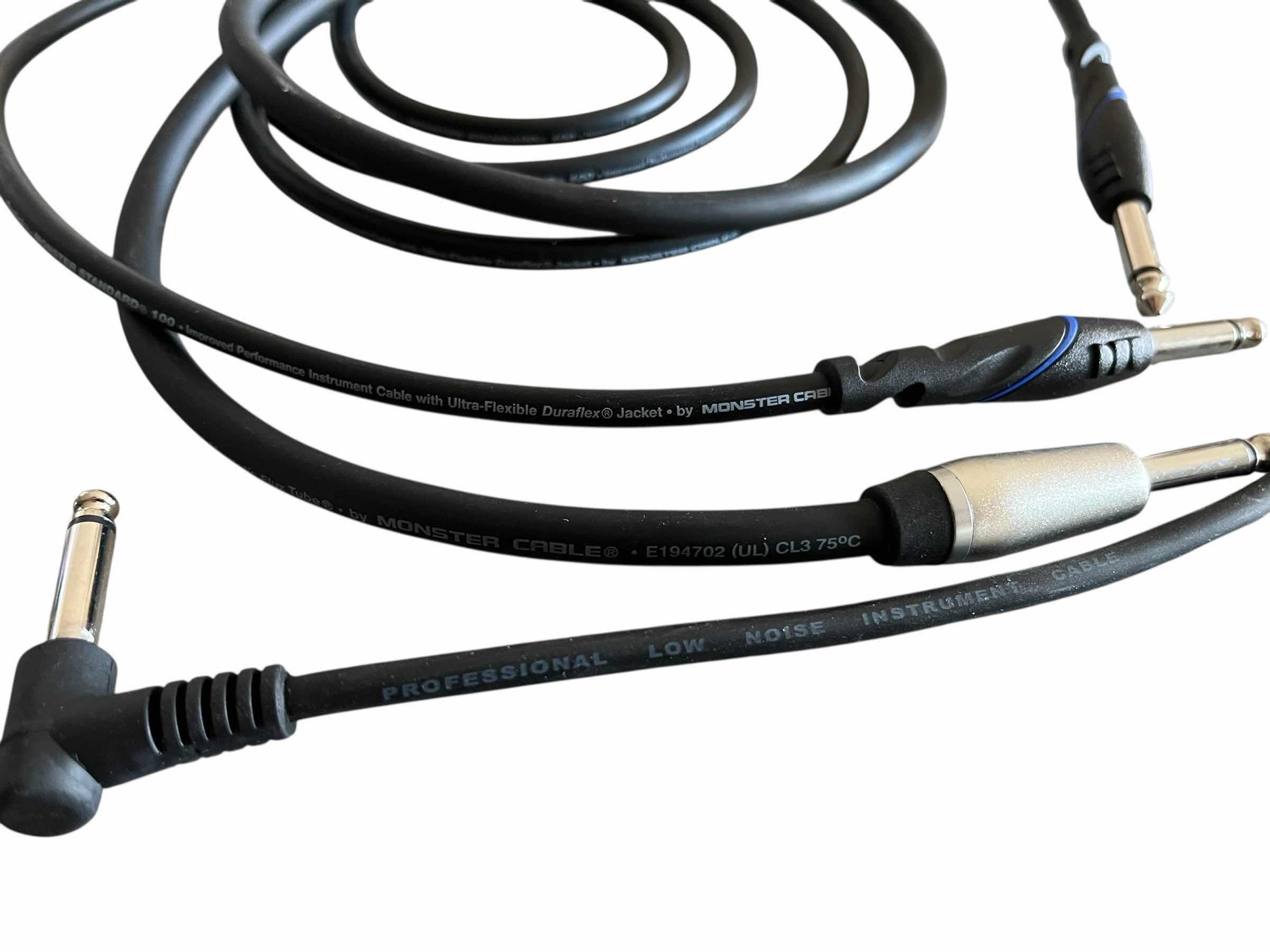 Photo 1 of INSTRUMENTAL CABLES-VARIOUS BRANDS & STYLES (6)