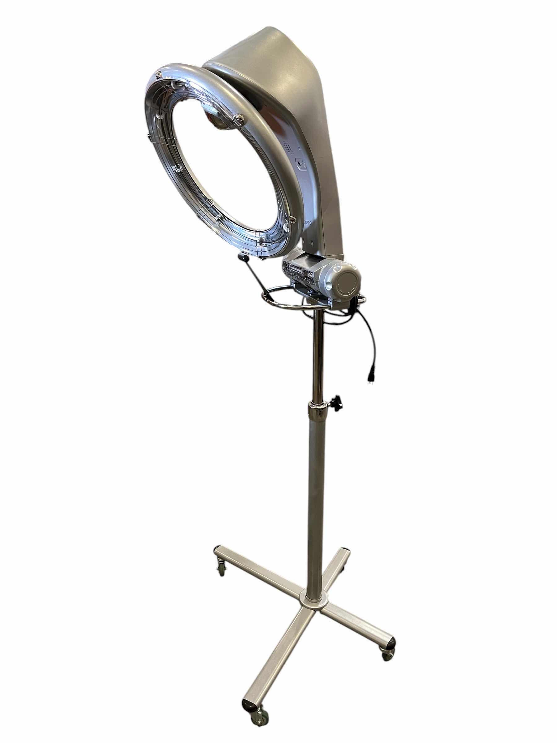 Photo 1 of SALONPRO BEAUTY SILVER ROLLING ORBITING ROLLERBALL HALO INFRARED HAIR COLOR PROCESSOR & DRYER