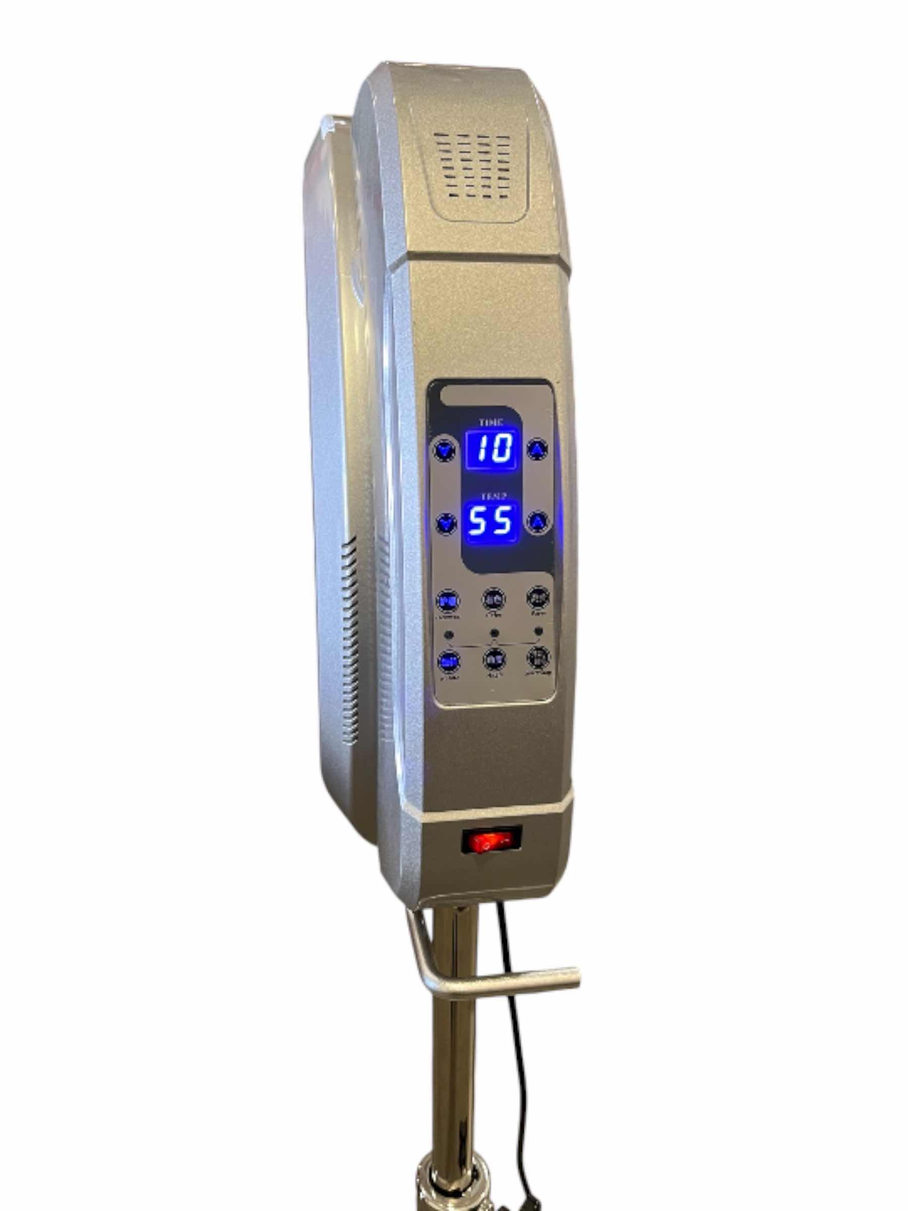 Photo 1 of SALONPRO BEAUTY SILVER ROLLING ORBITING HALO INFRARED HAIR COLOR PROCESSOR & DRYER