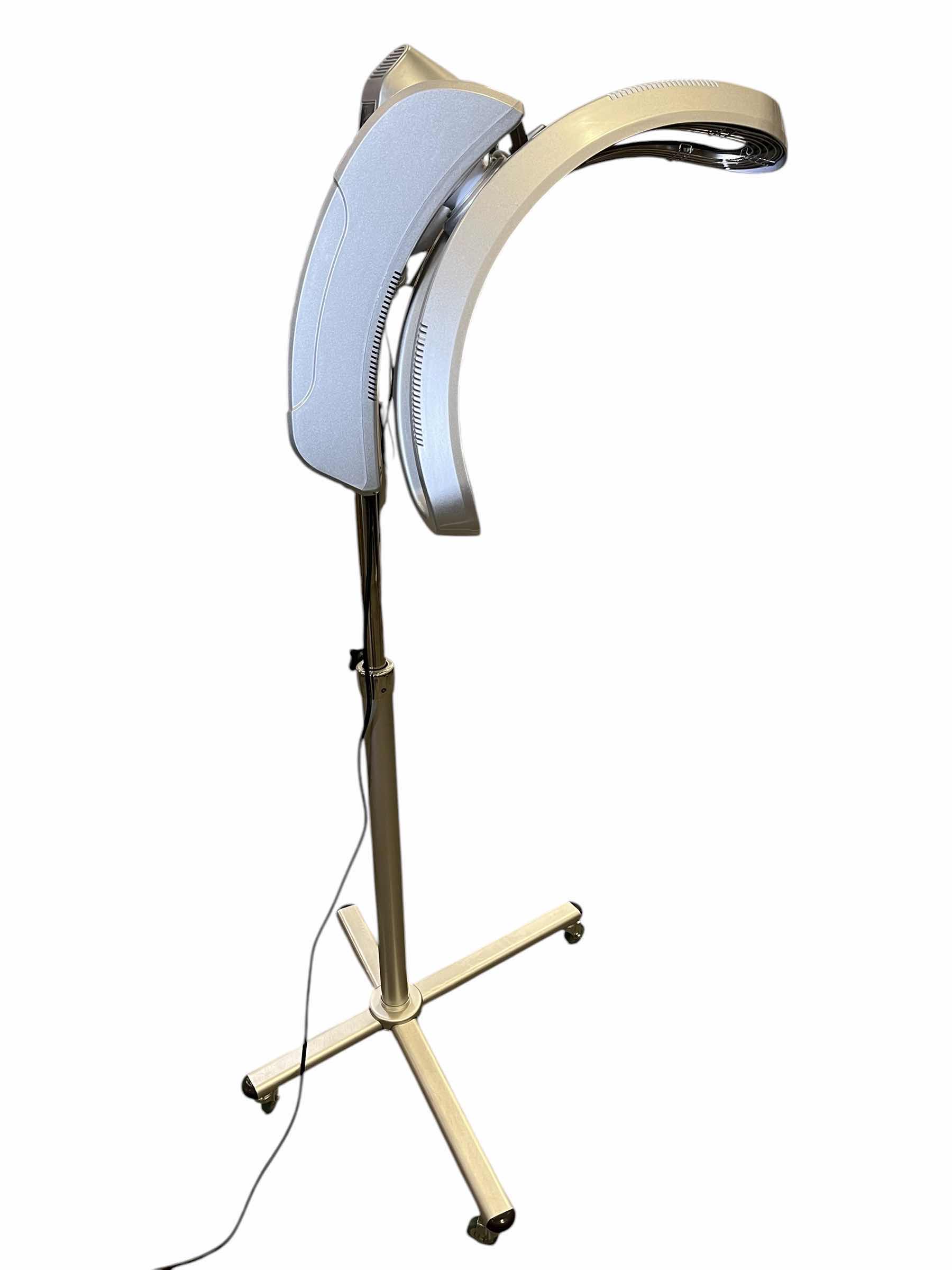 Photo 1 of SALONPRO BEAUTY SILVER ROLLING ORBITING HALO INFRARED HAIR COLOR PROCESSOR & DRYER