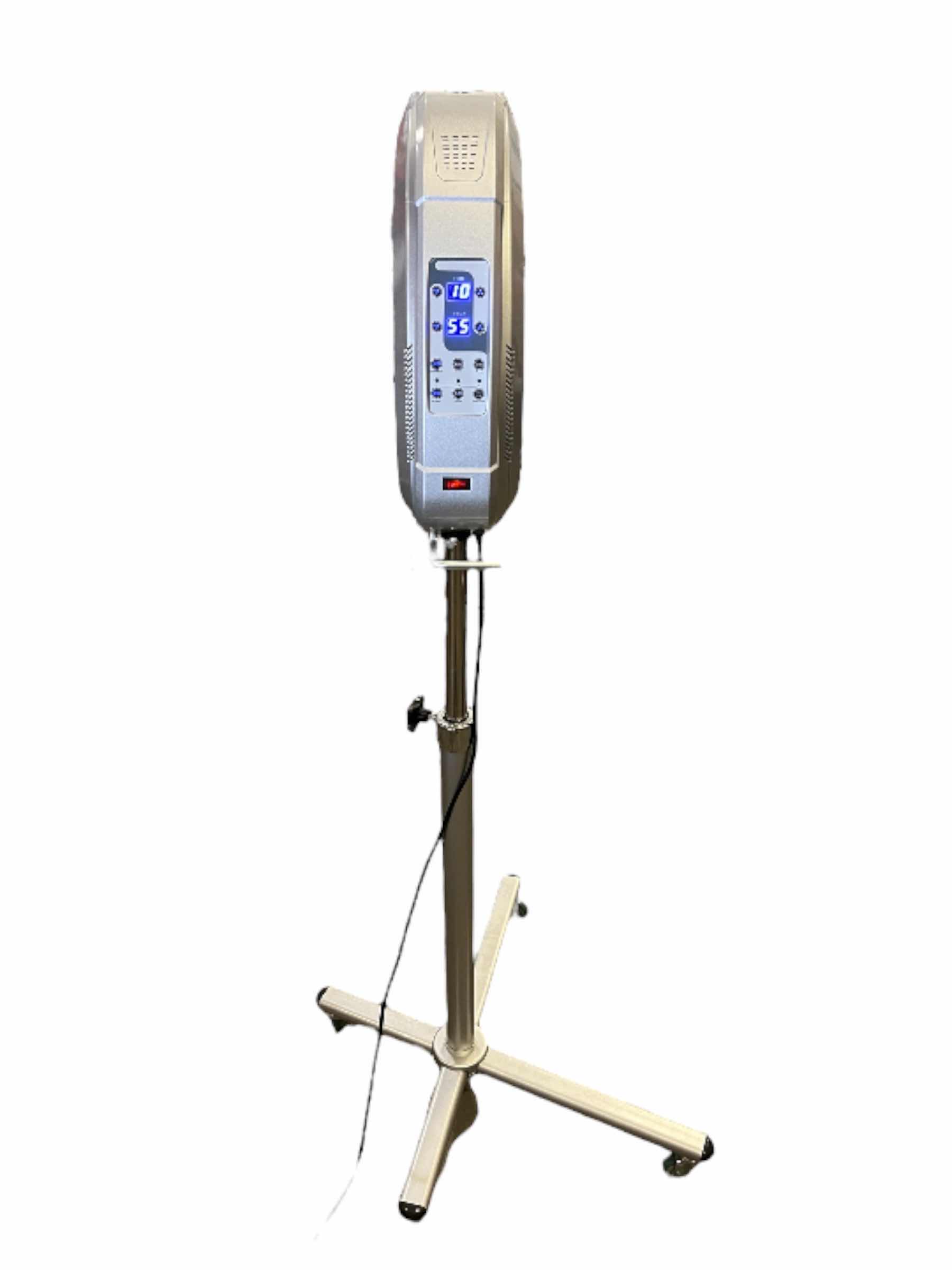 Photo 1 of SALONPRO BEAUTY SILVER ROLLING ORBITING HALO INFRARED HAIR COLOR PROCESSOR & DRYER