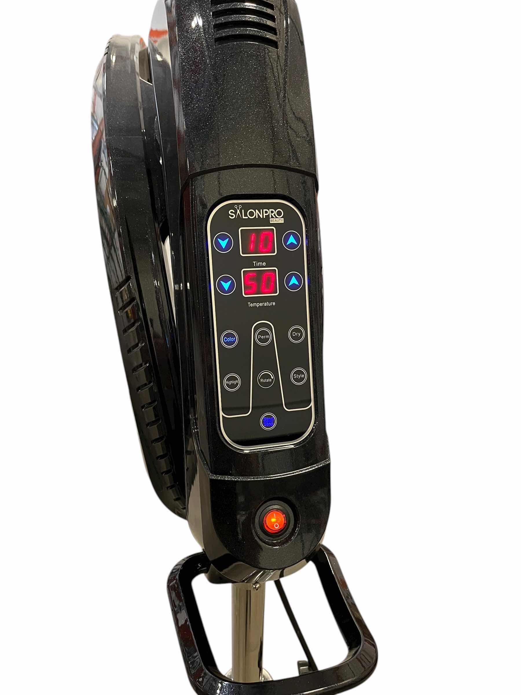 Photo 1 of $1249. SALONPRO BEAUTY BLACK ROLLING ORBITING HALO INFRARED HAIR COLOR PROCESSOR & DRYER