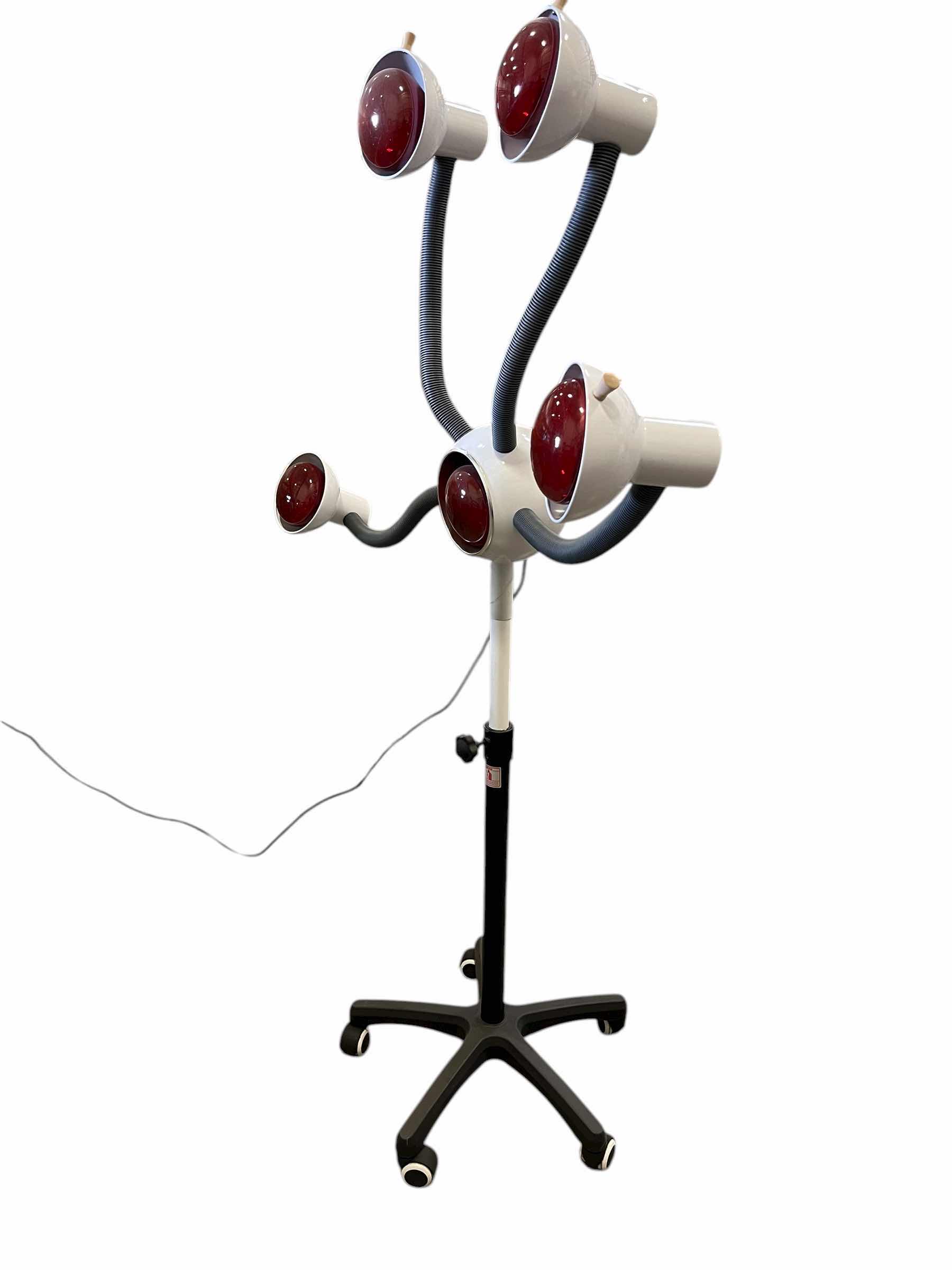 Photo 1 of SALON ROLLING 5 HEAD INFRARED COLOR PROCESSING LAMP