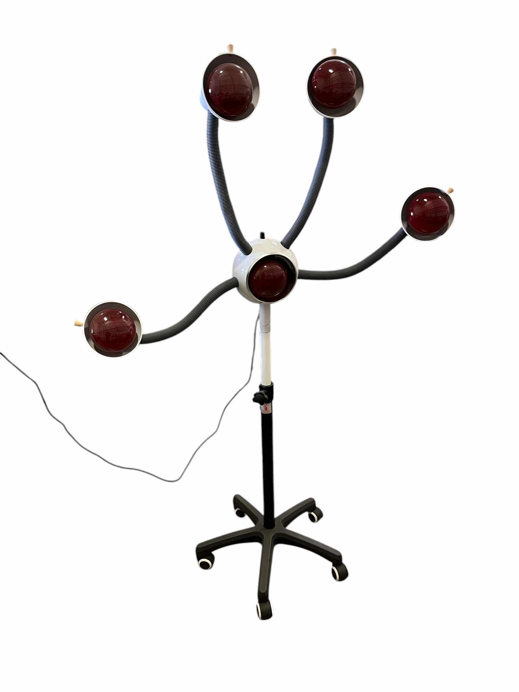 Photo 1 of SALON ROLLING 5 HEAD INFRARED COLOR PROCESSING LAMP