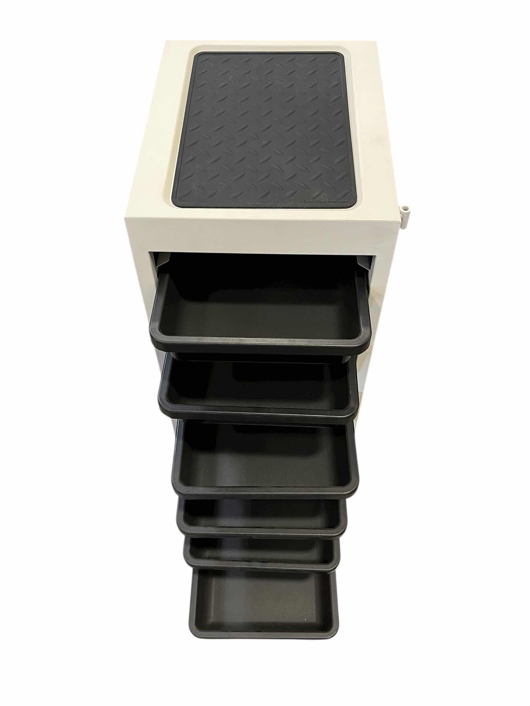 Photo 1 of SALONPRO 6 DRAWER COLORING TROLLEY STYLING CABINET 12” X 18” H32”