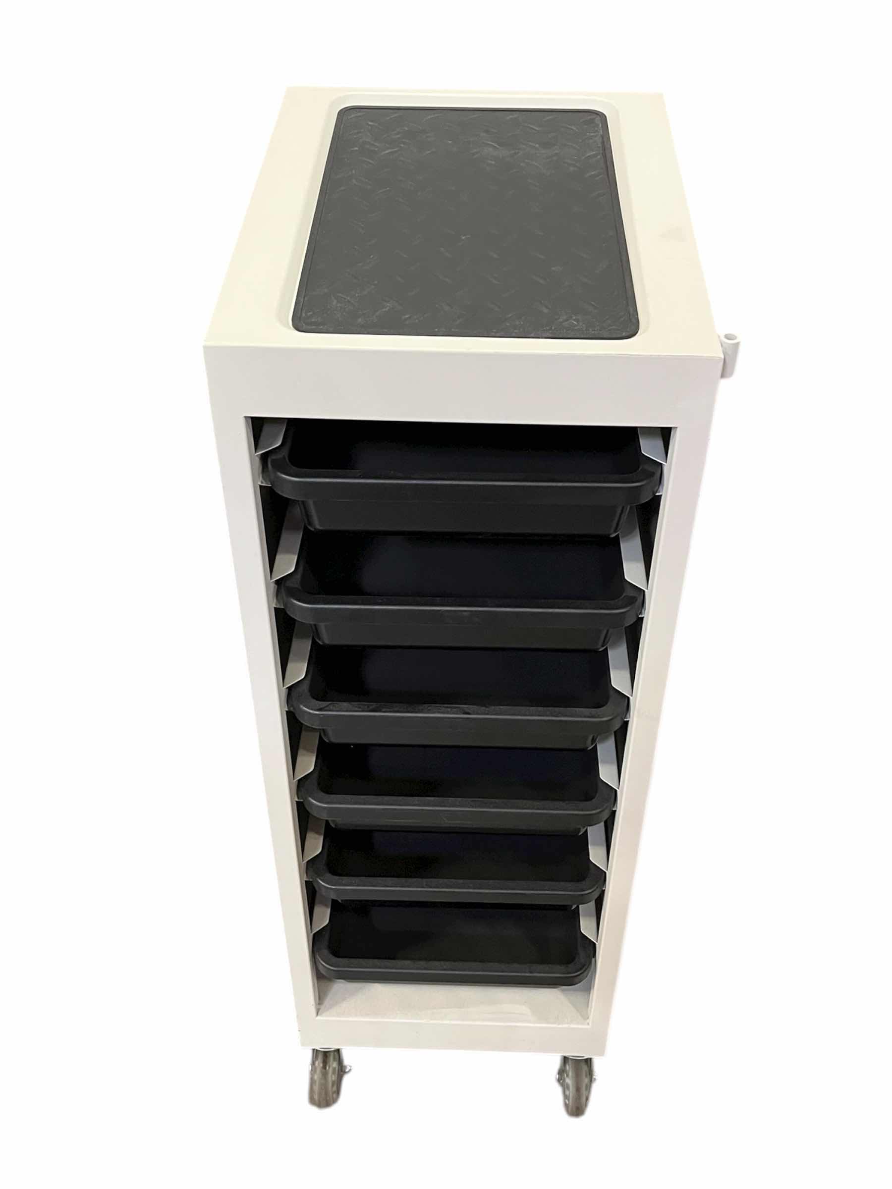 Photo 1 of SALONPRO 6 DRAWER COLORING TROLLEY STYLING CABINET 12” X 18” H32”