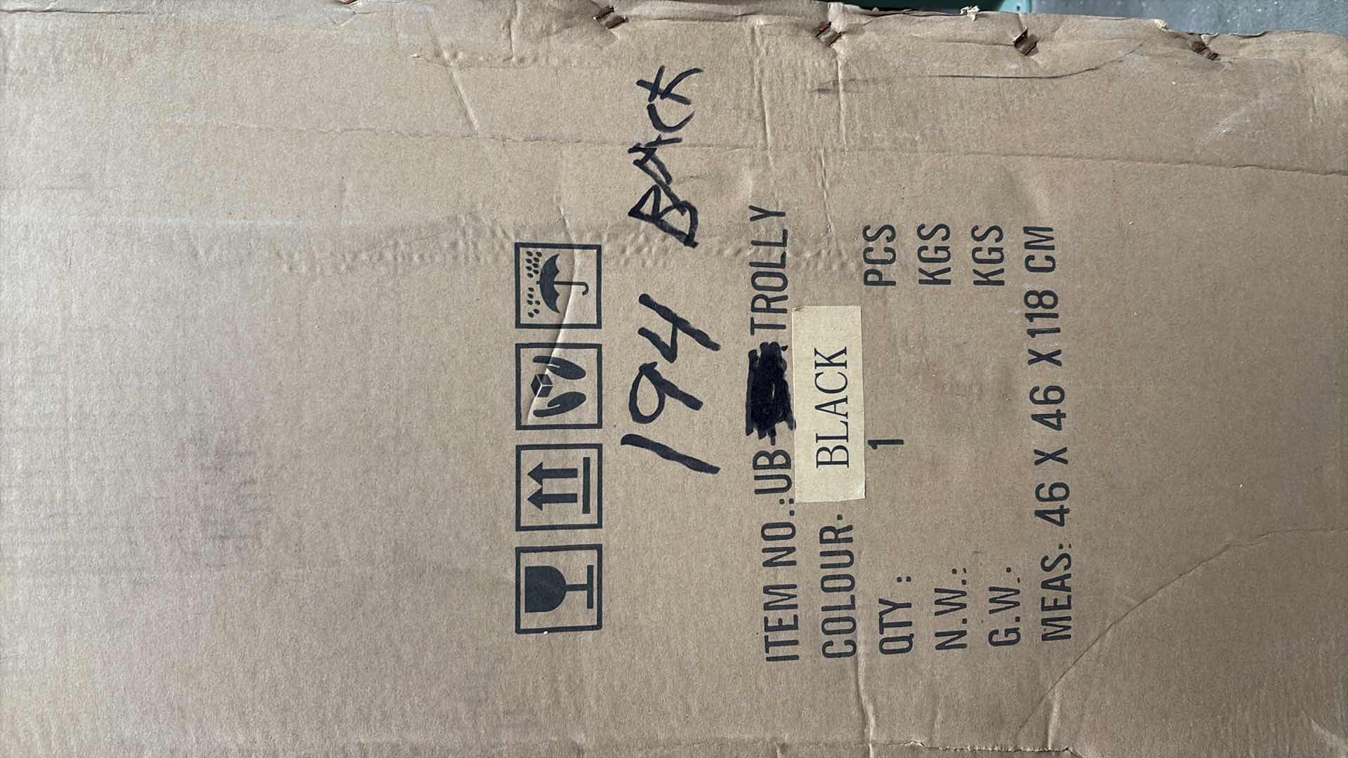 Photo 1 of SALON EQUIPMENT FACTORY CABINET BLACK 16”X16”H43”