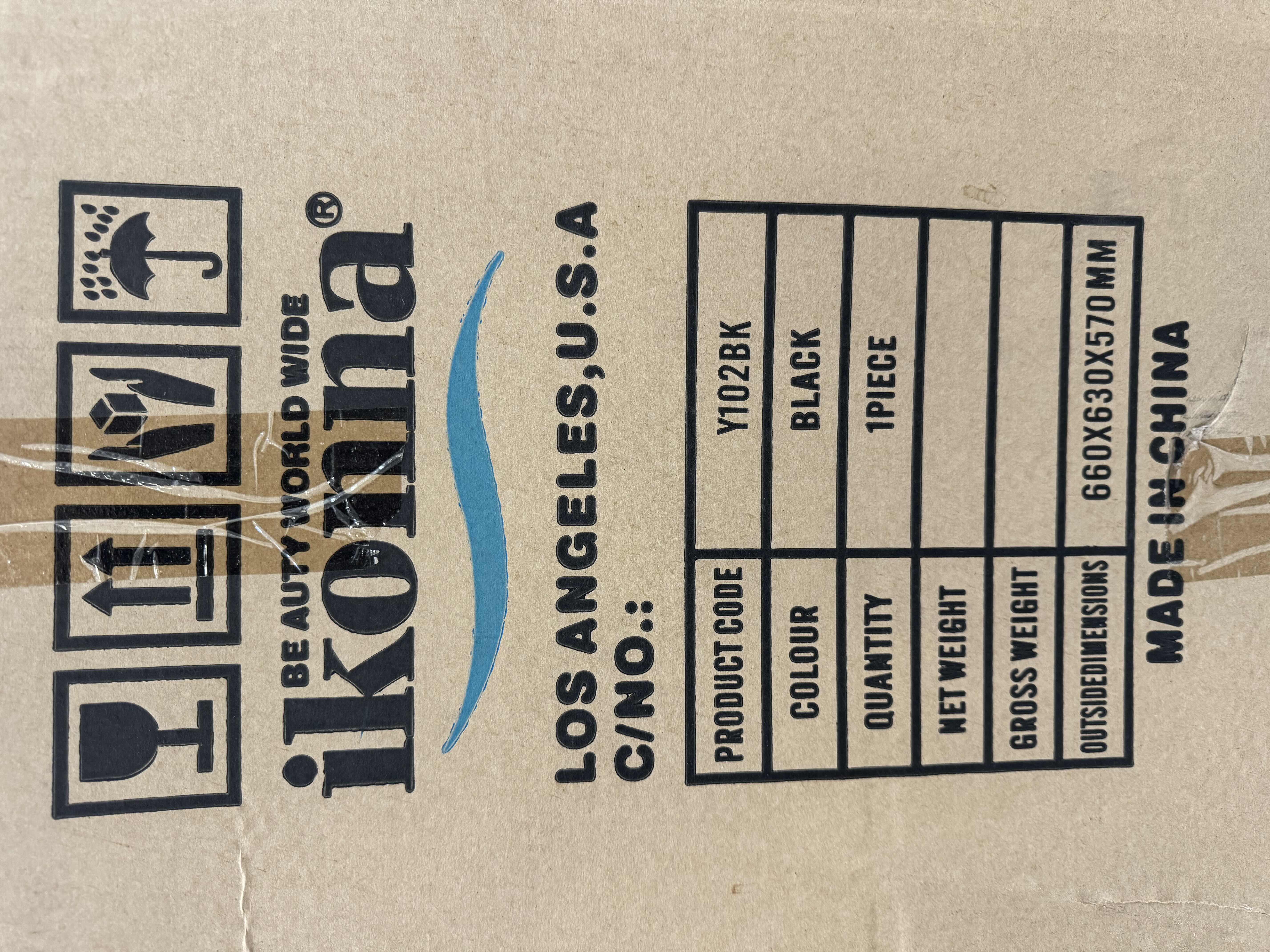 Photo 1 of IKONNA SALON CHAIR Y102BK BLACK