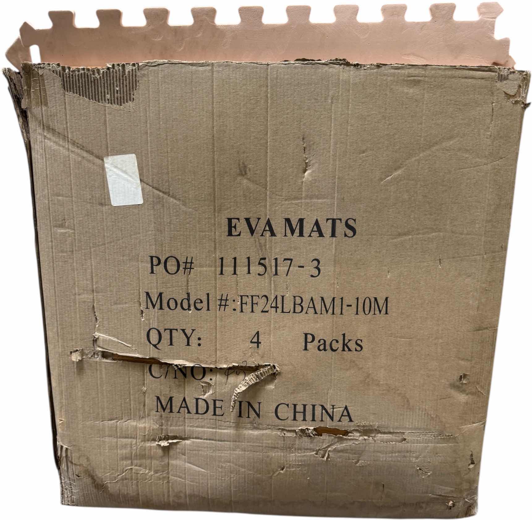 Photo 1 of EVA MATS FOAM FLOORING MATS BAMBOO PATTERN FF24LBAM1-10M 25” X 25”