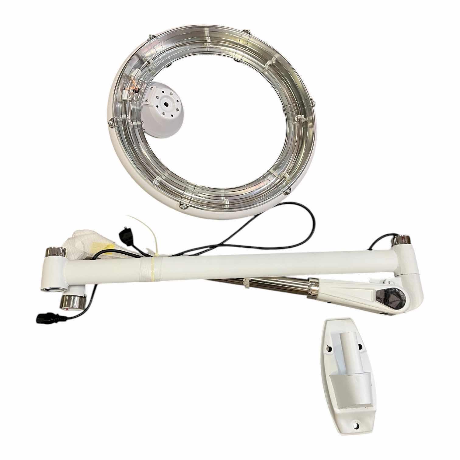 Photo 1 of SALONPRO WHITE INFRARED COLOR PROCESSING HALO & WALL MOUNT ONLY SP-2238 (READ NOTES)