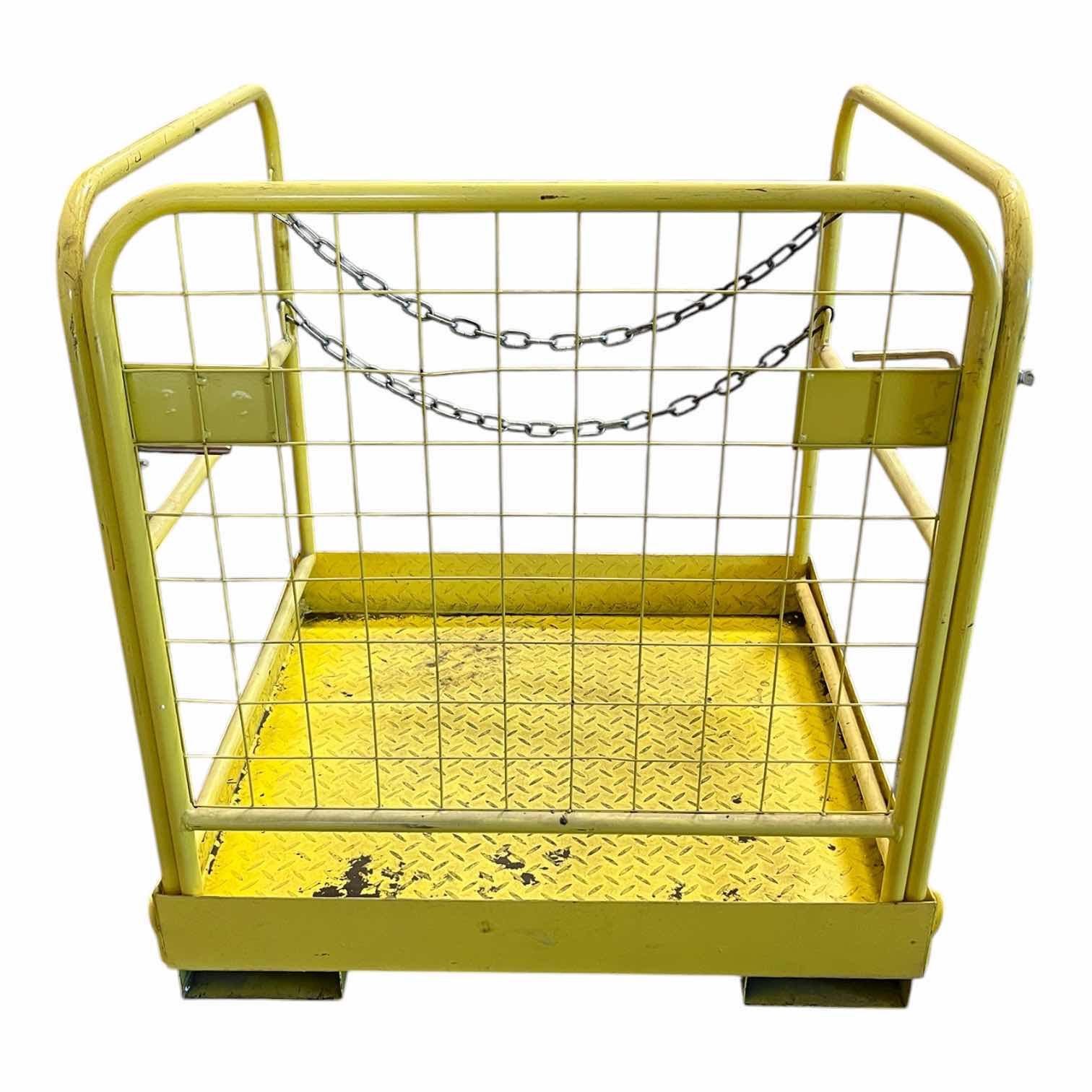 Photo 1 of FORKLIFT SAFETY CAGE 36.25” X 36.25” H38.5”