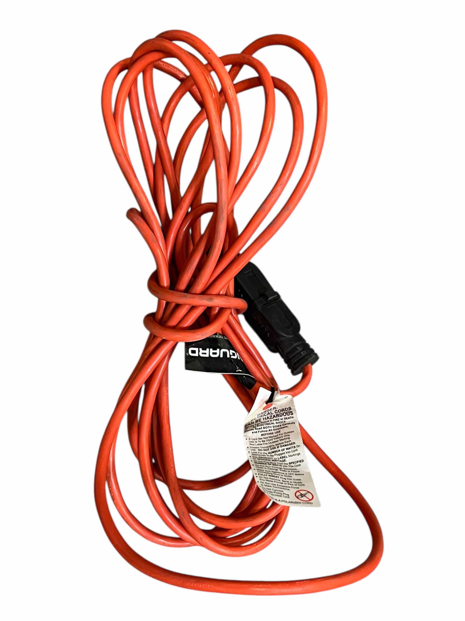 Photo 1 of ORANGE 125V EXTENSION CORDS 25’-100’ (3)
