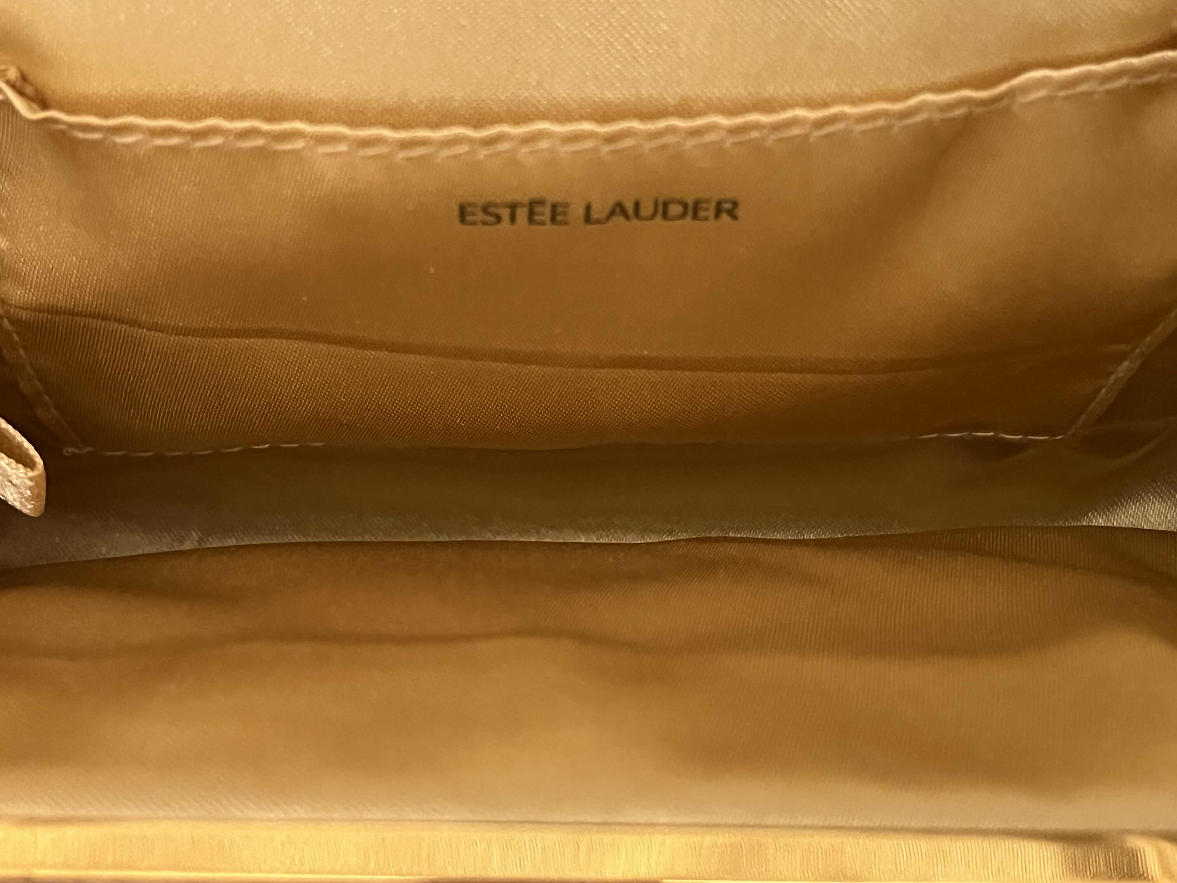 Photo 1 of ESTEE LAUDER GOLD & BLACK HAND BAG
