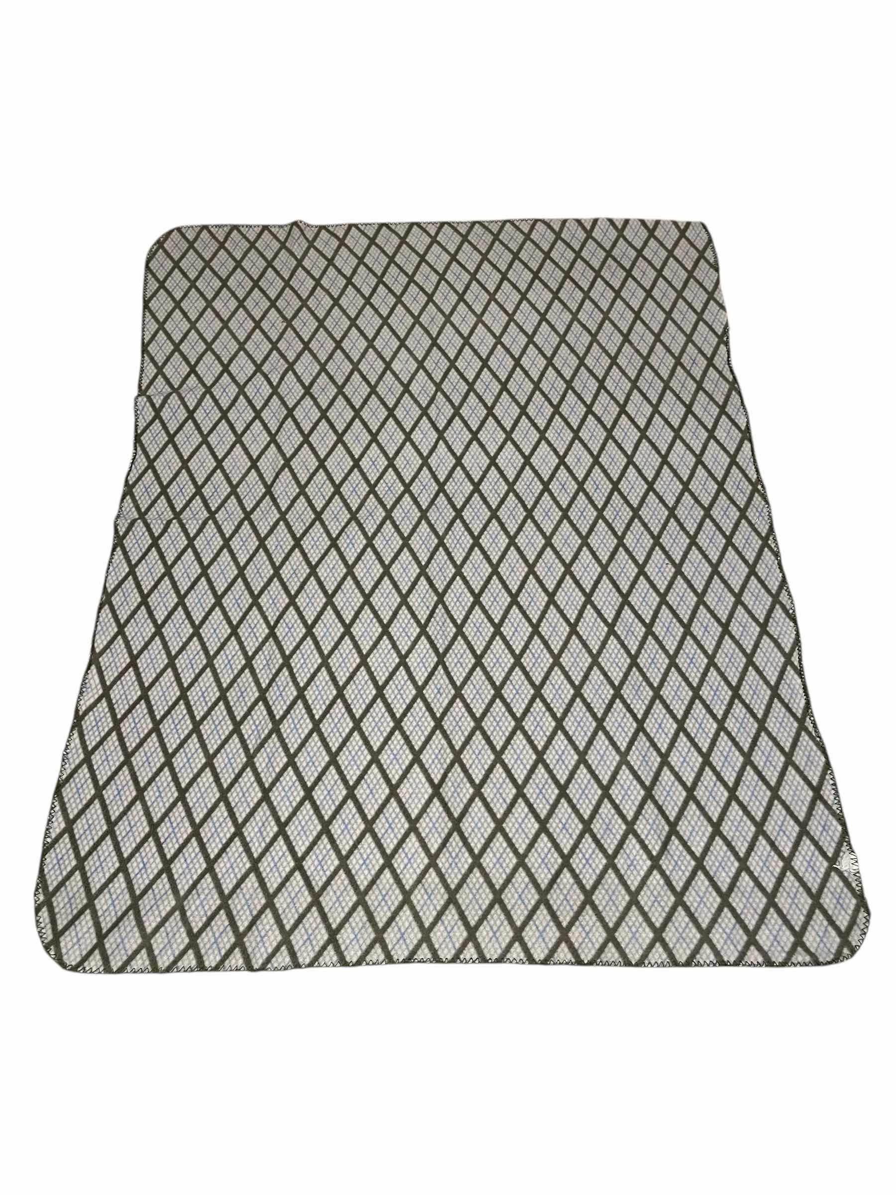 Photo 1 of PLAID FLEECE THROW BLANKETS (2) 48” X 62”