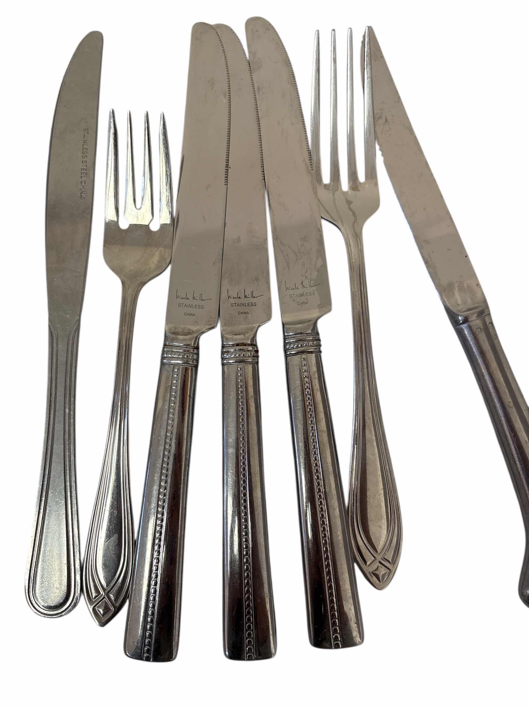 Photo 1 of TRAY OF KITCHEN FLATWARE