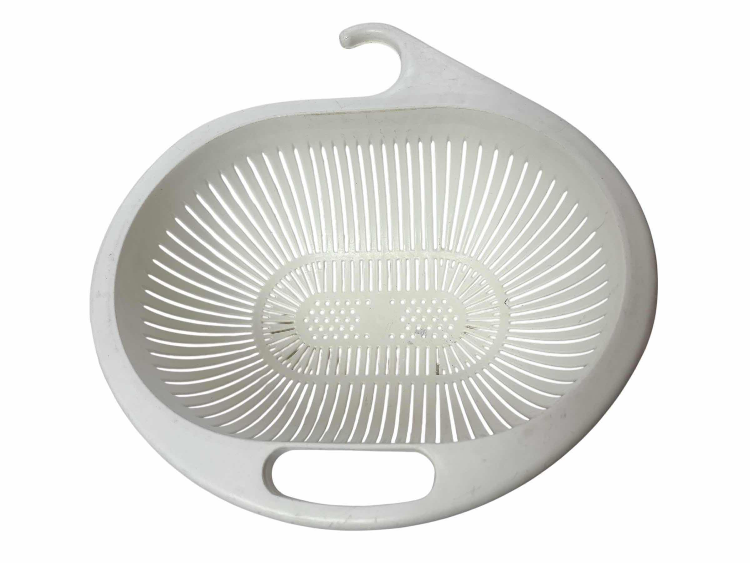 Photo 1 of PLASTIC & STAINLESS STEEL STRAINERS (2)