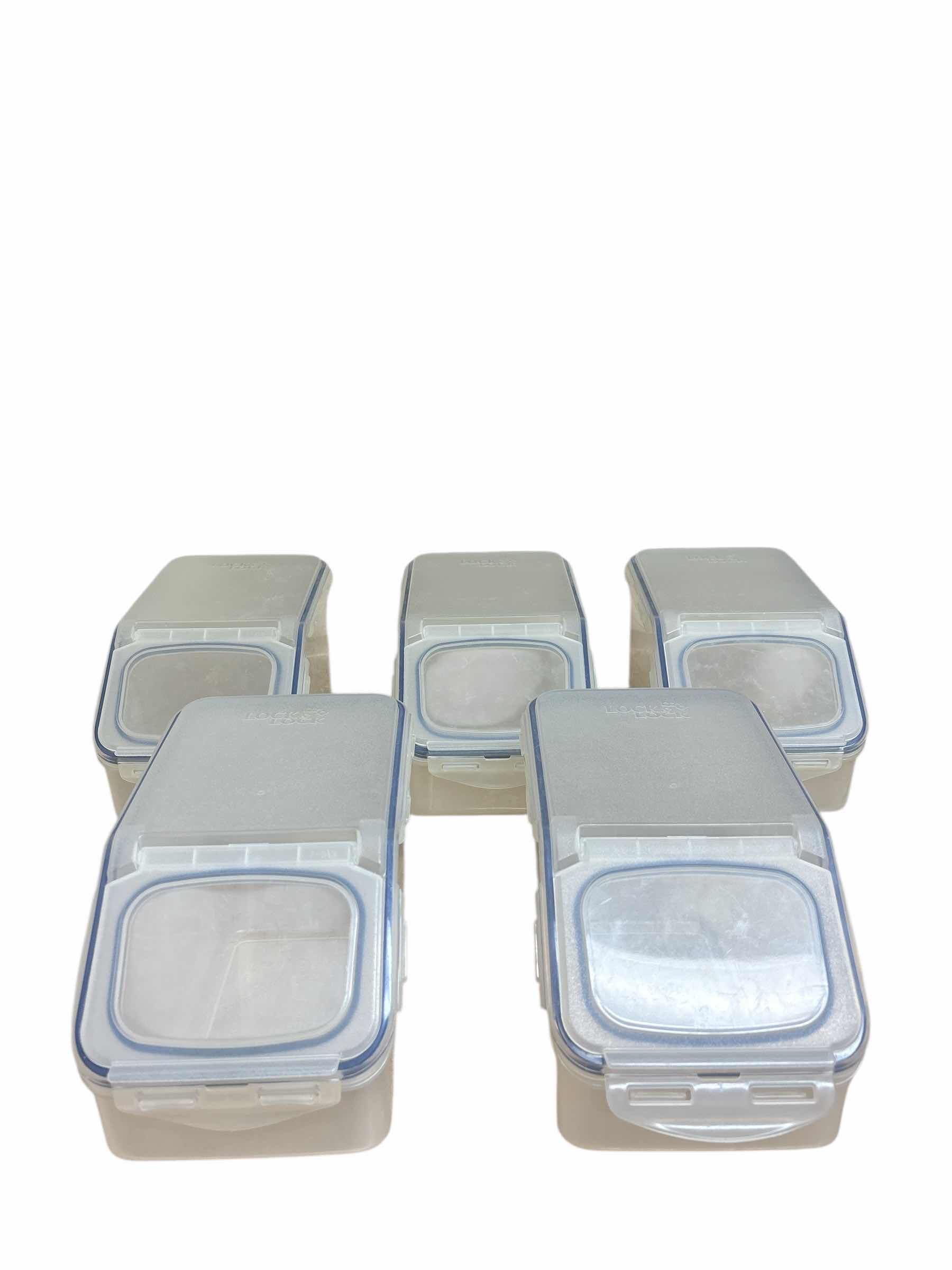 Photo 1 of LOCK&LOCK CONTAINER (6)PCS 5.3QT
