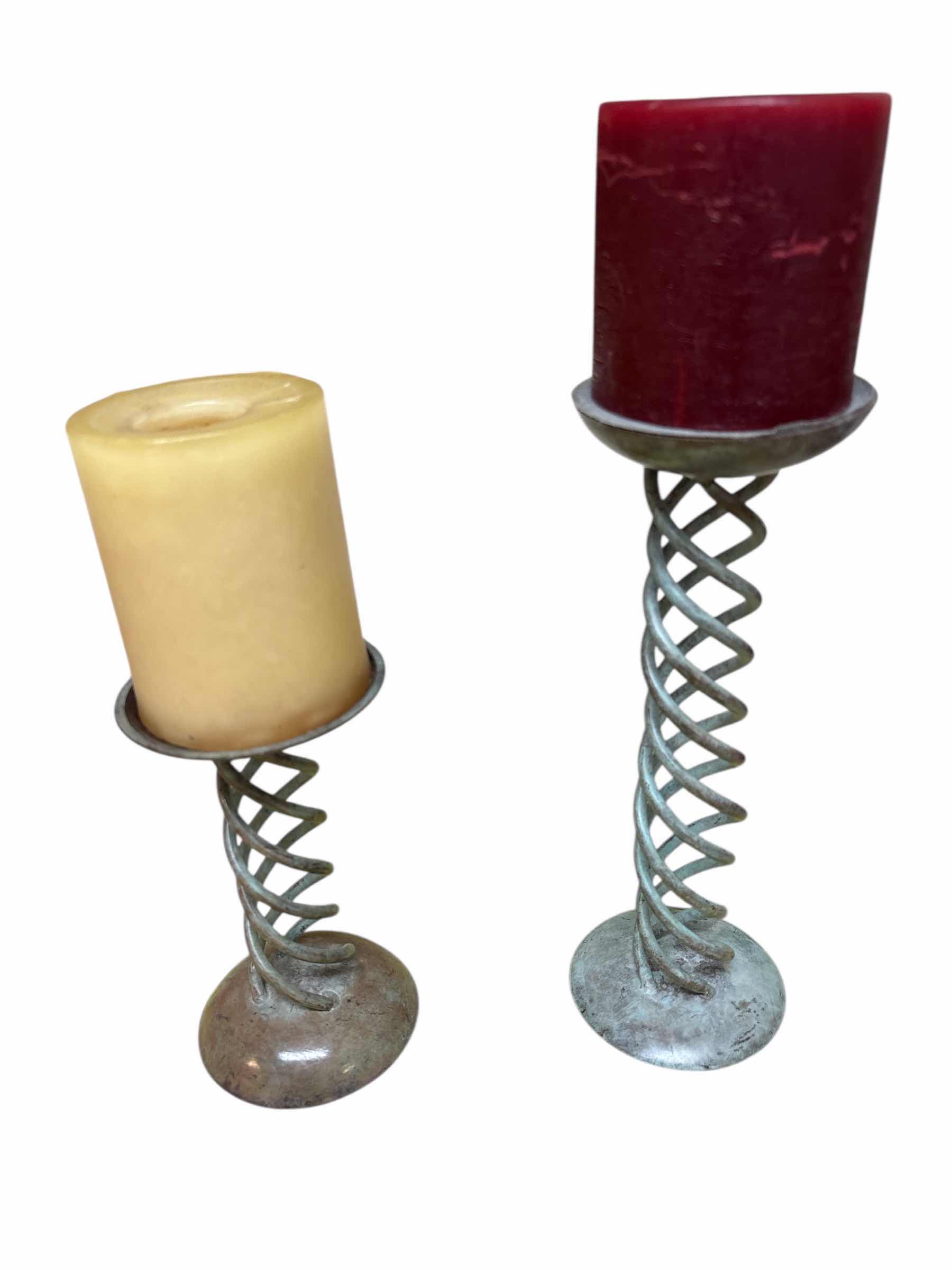 Photo 1 of CANDLE HOLDER (2)PCS H10,12”