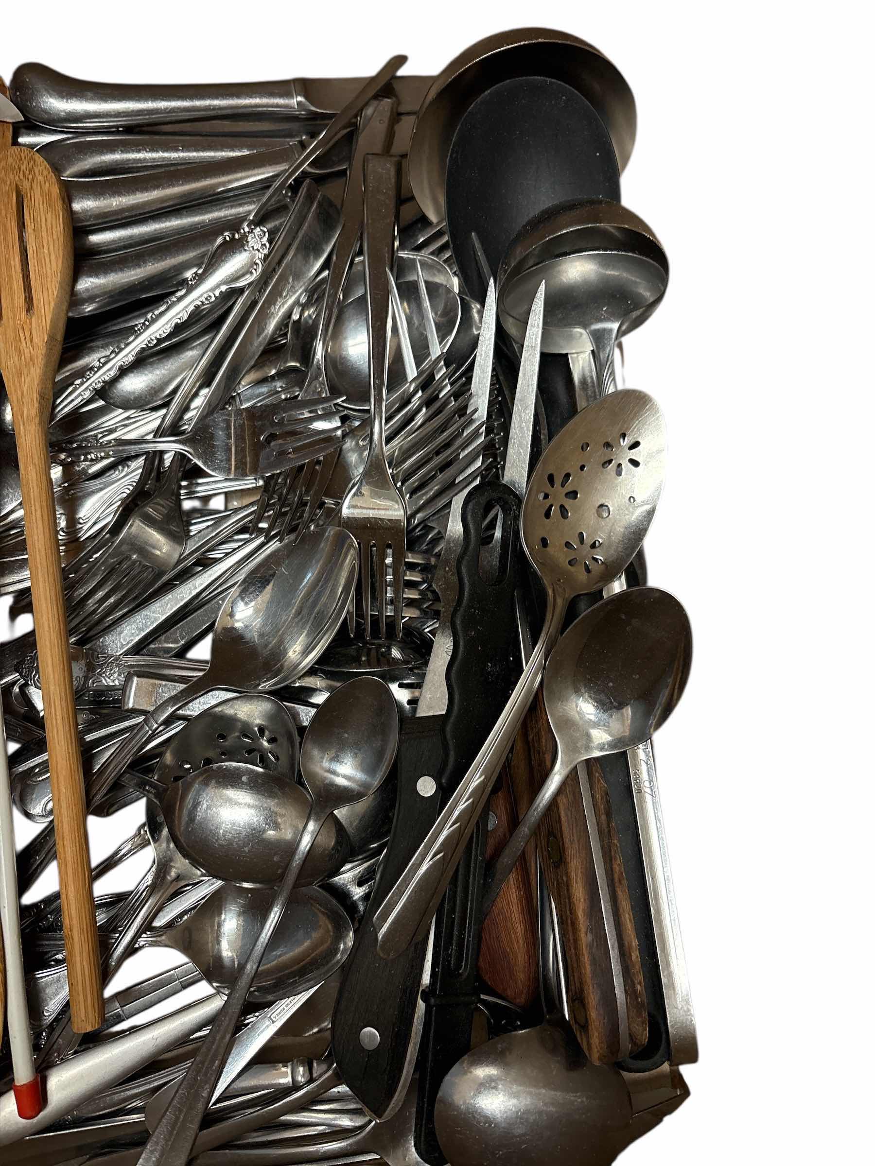 Photo 1 of KITCHEN FLATWARE & UTENSILS