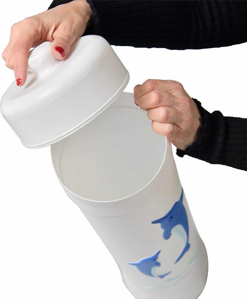 Photo 1 of NEW PALLET OF HOME-X DOLPHIN TOILET PAPER HOLDER, TISSUE ROLL ORGANIZER FOR HOMES (17 CASES/6 PER CASE)