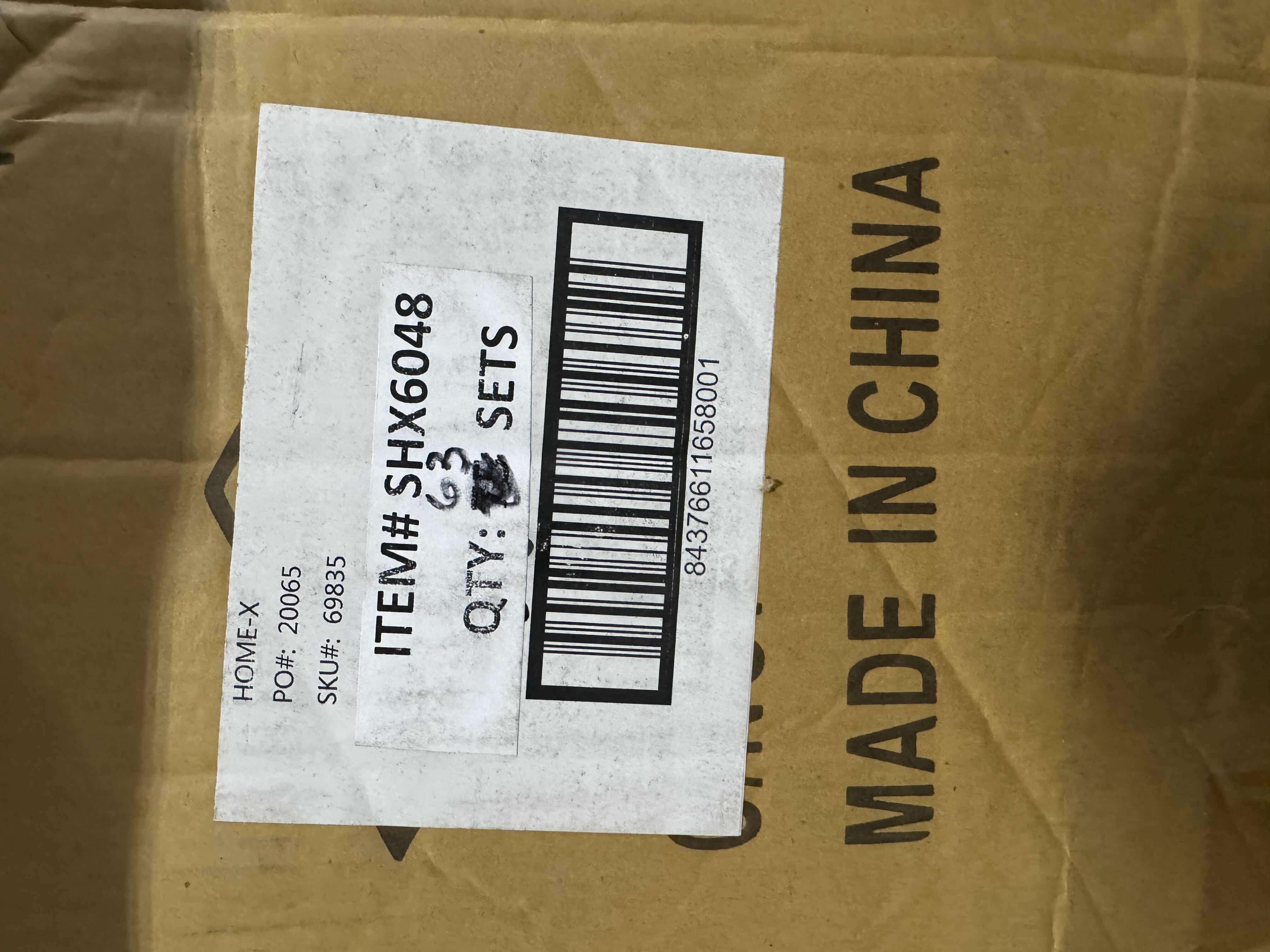 Photo 1 of CASE OF HOME-X SEASONS GREETINGS PAPER NAPKINS 6.5” (63 SETS/48PCS PER SET/3024 TOTAL) READ NOTES