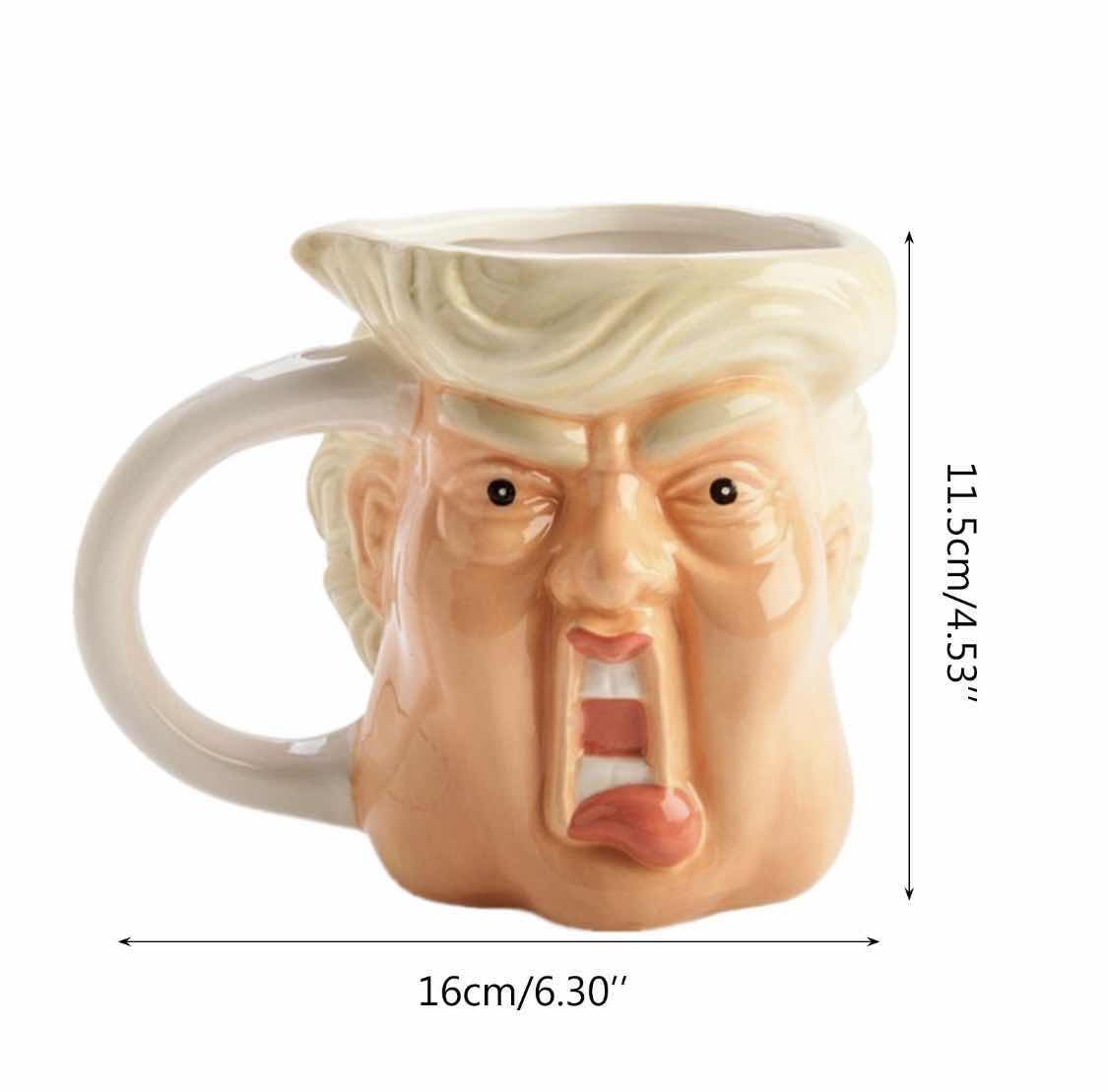 Photo 1 of 2- HOME-X DONALD TRUMP NOVELTY MUG 18OZ CERAMIC COFFEE MUG