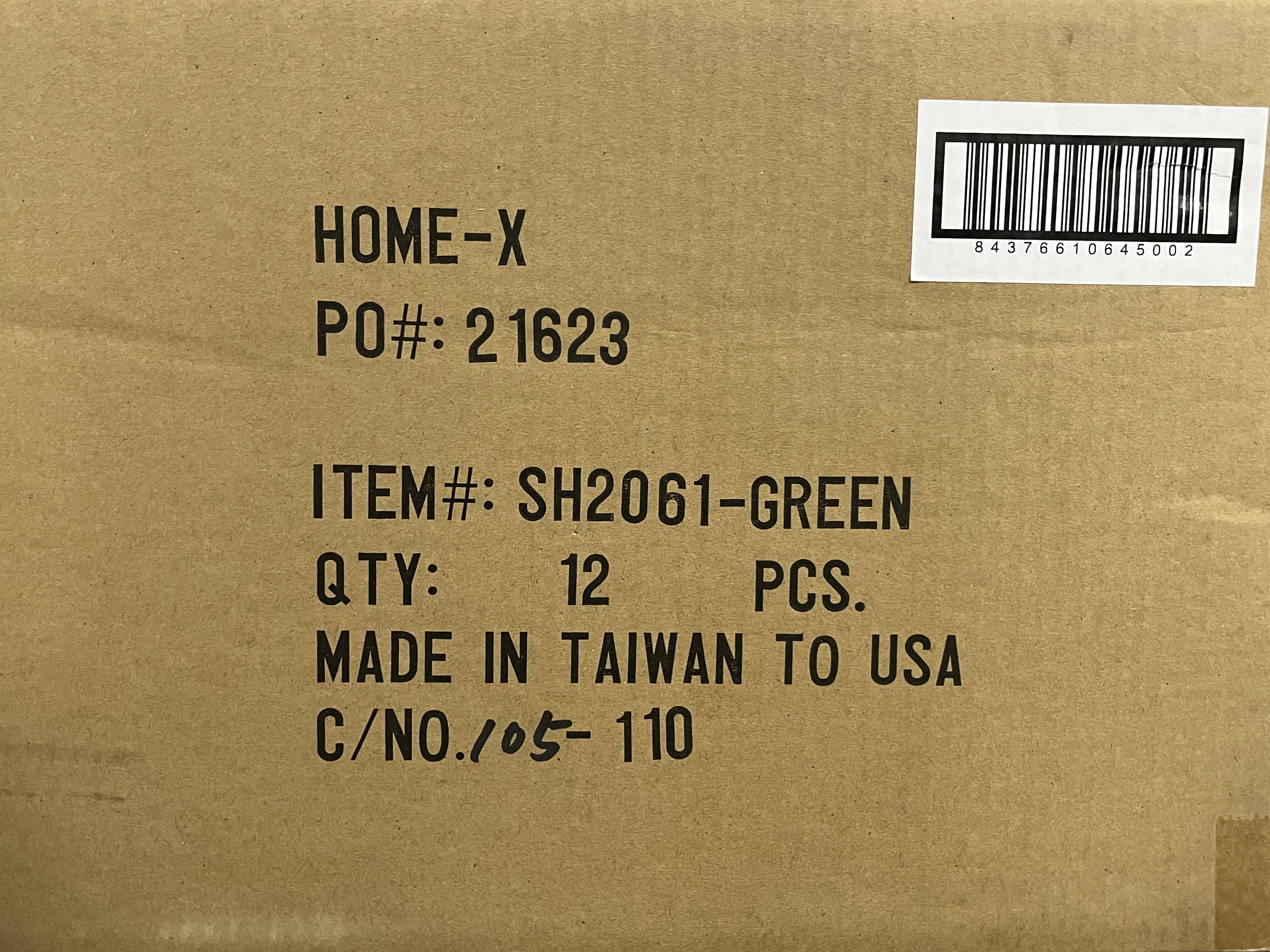 Photo 1 of NEW PALLET OF GREEN GLASS SALT CELLAR CONTAINERS (8 CASES/12 PER CASE) READ NOTES