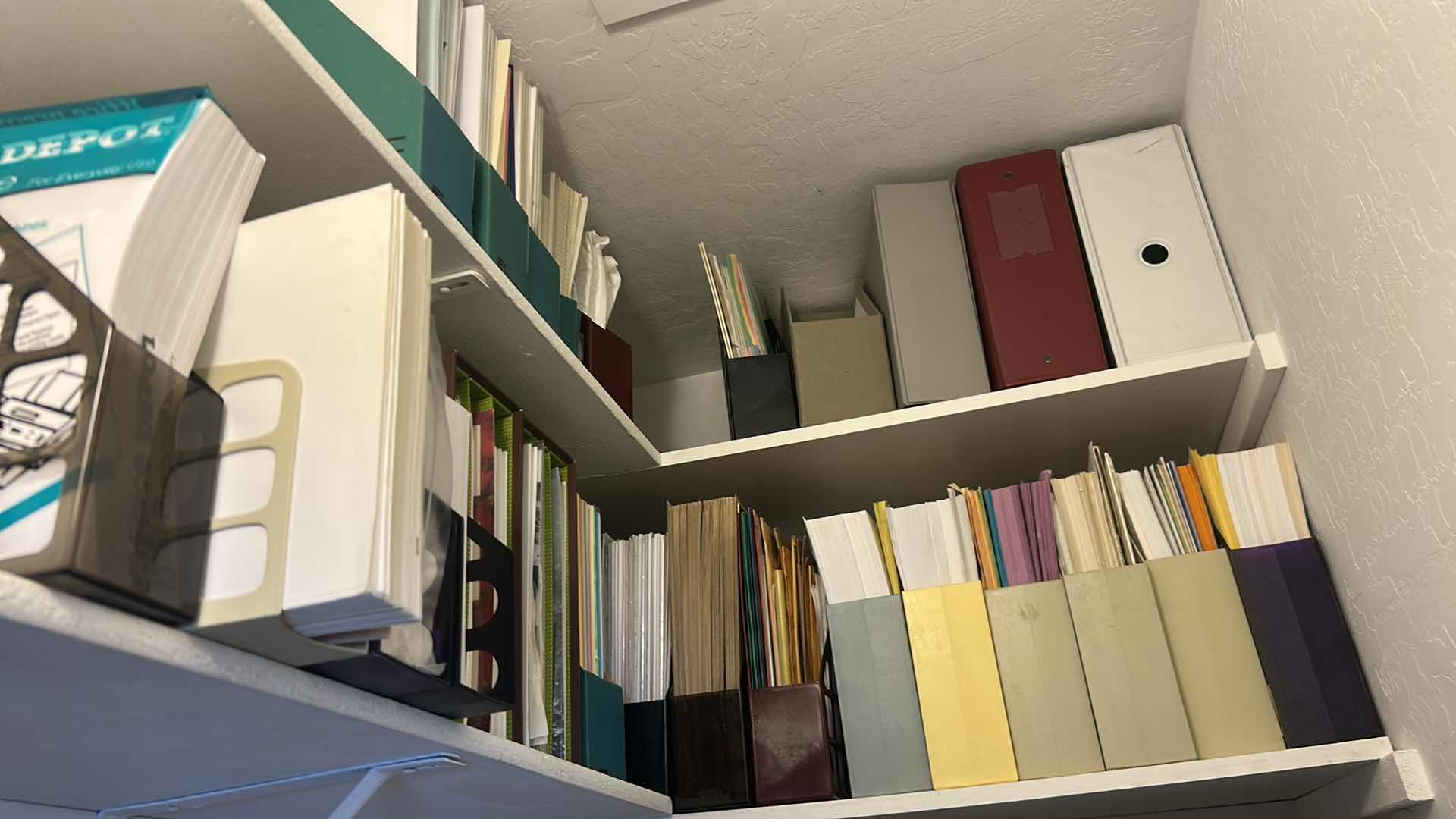 View 1 of CONTENTS OF 2 SHELVES ASSORTMENT OF PAPER